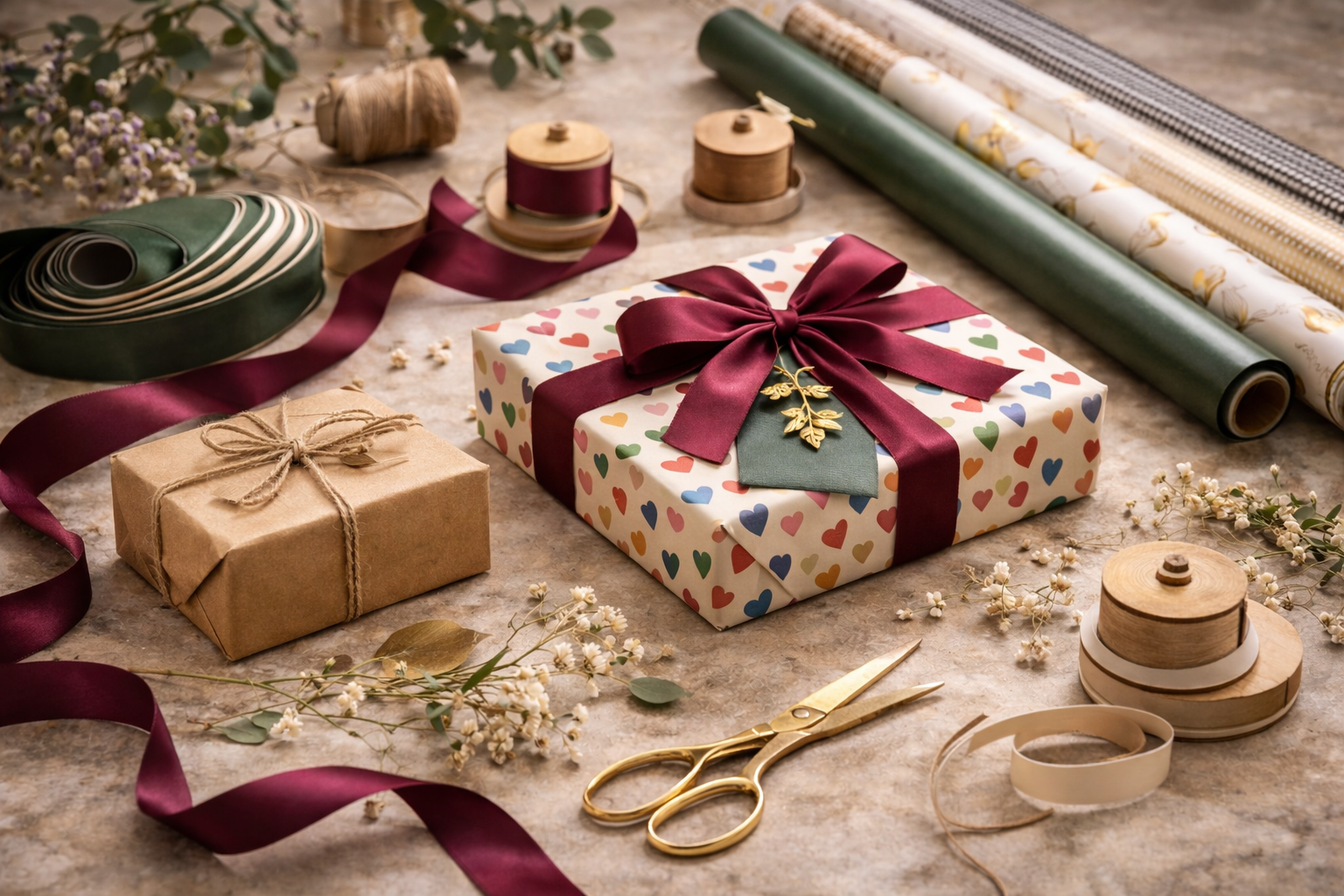 Ribbons & Wrapping Paper