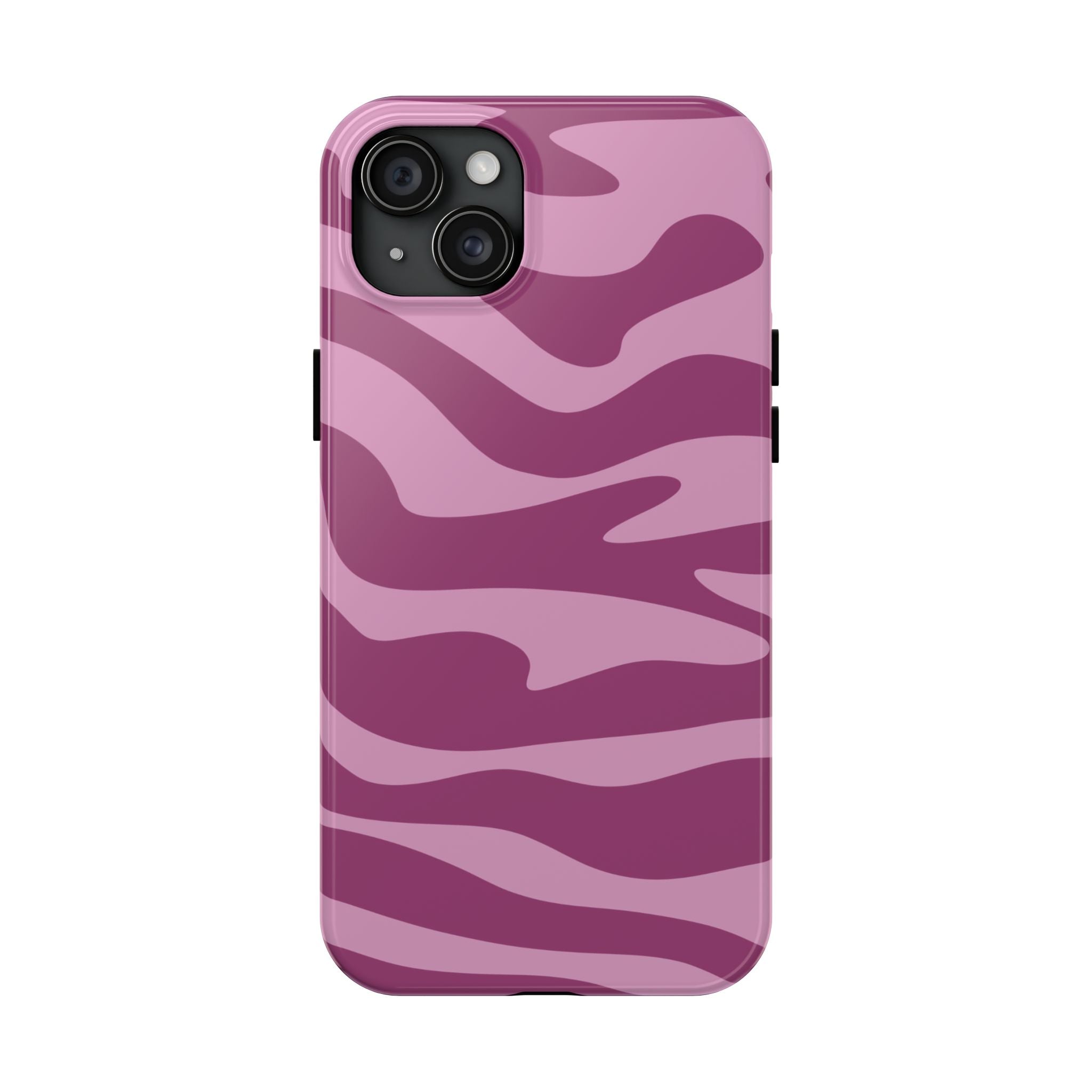 Rosé Drift | Pink Abstract Camo Phone Case