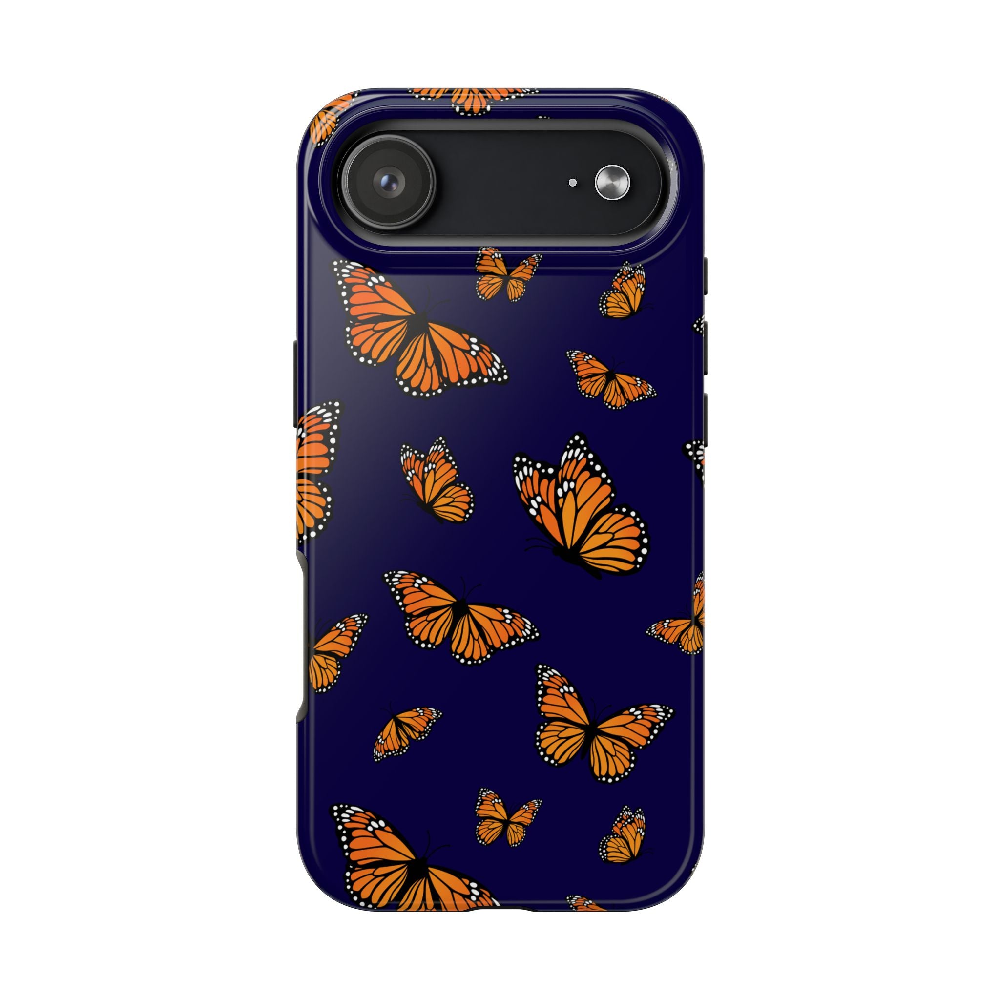 Maroon & Blush Striped Tough Phone Case — Durable Protective iPhone Cover