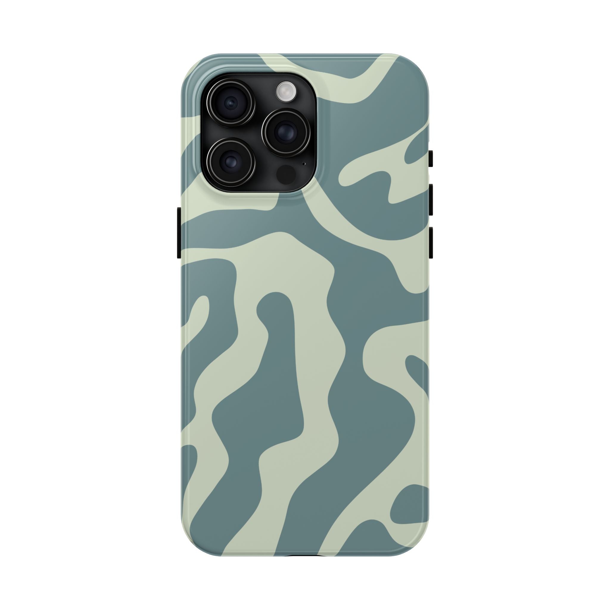 Blue Drift | Soft Blue Camo Phone Case