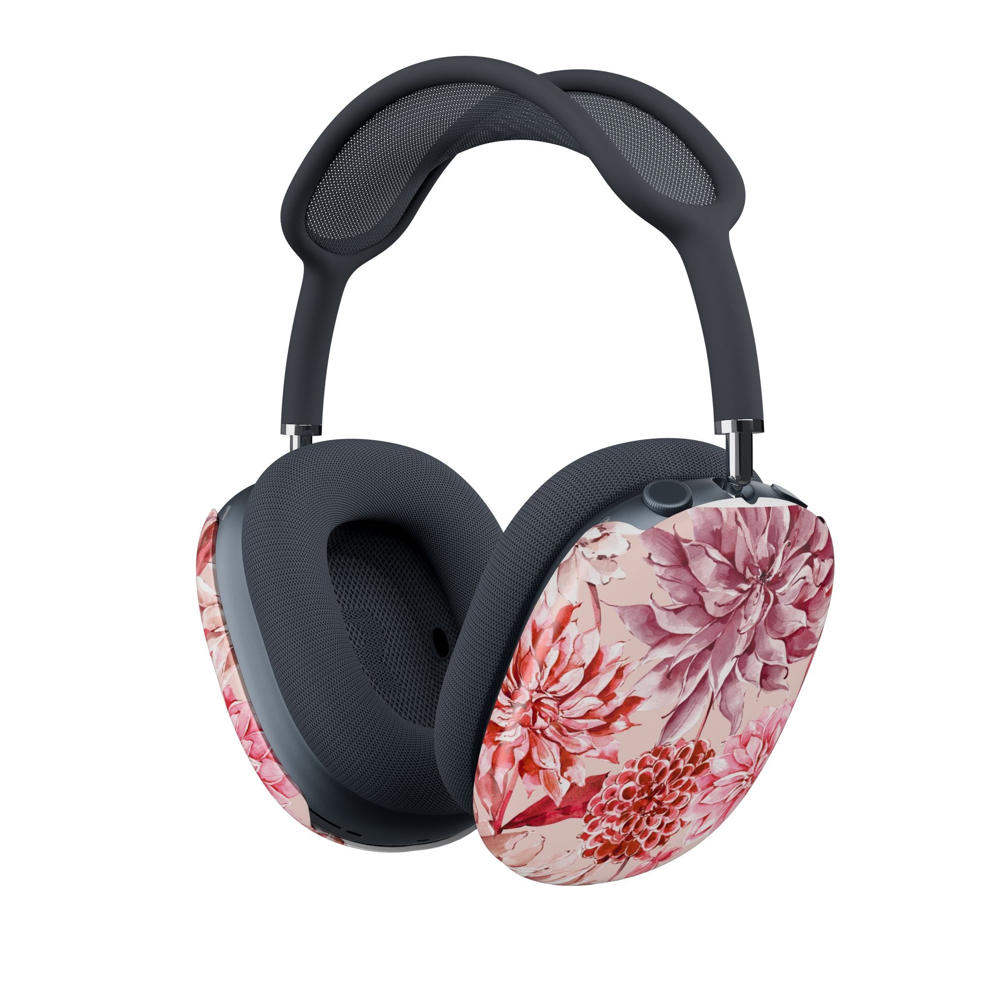 Petal Devotion | Blush Dahlia Floral AirPods Max Case