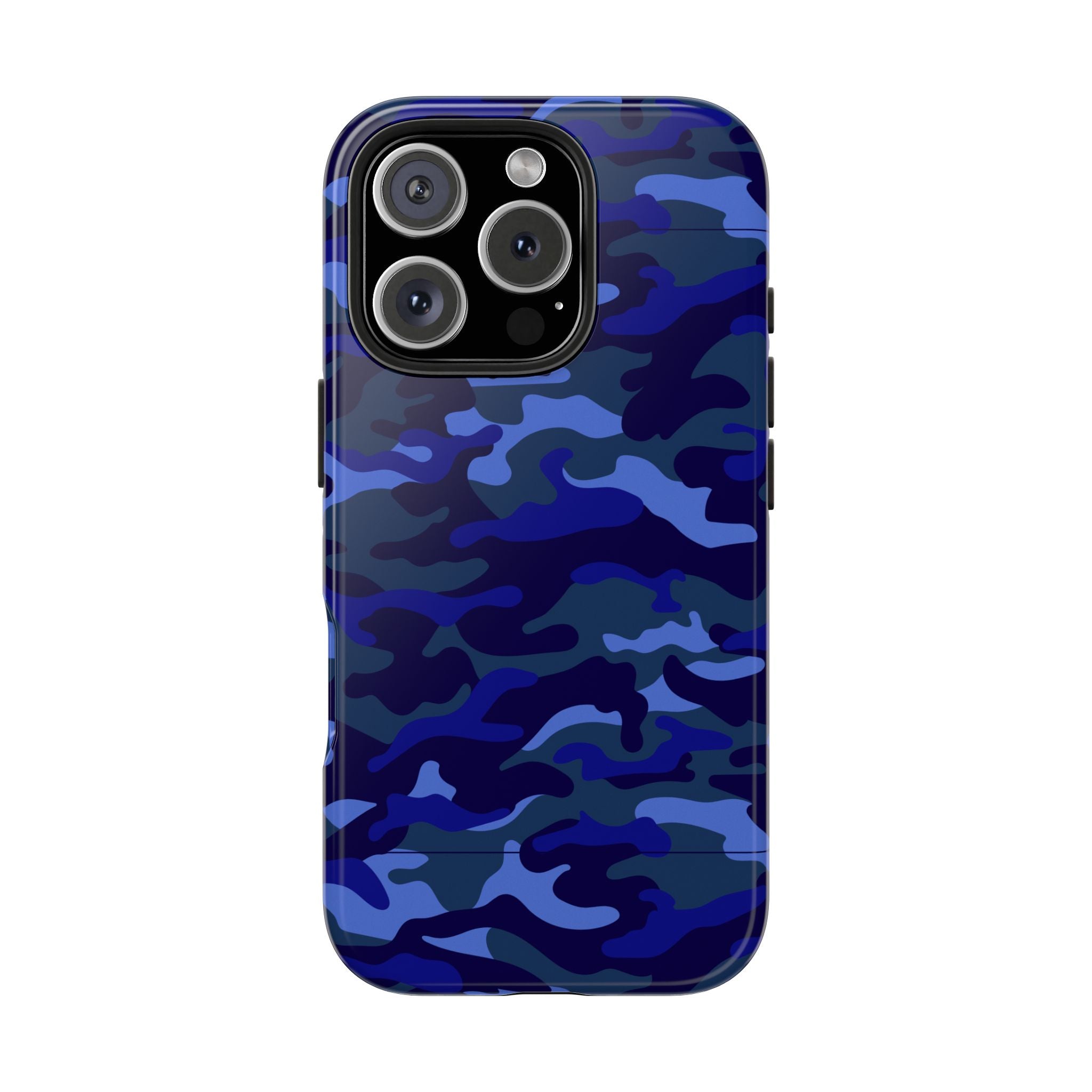Maroon & Blush Striped Tough Phone Case — Durable Protective iPhone Cover
