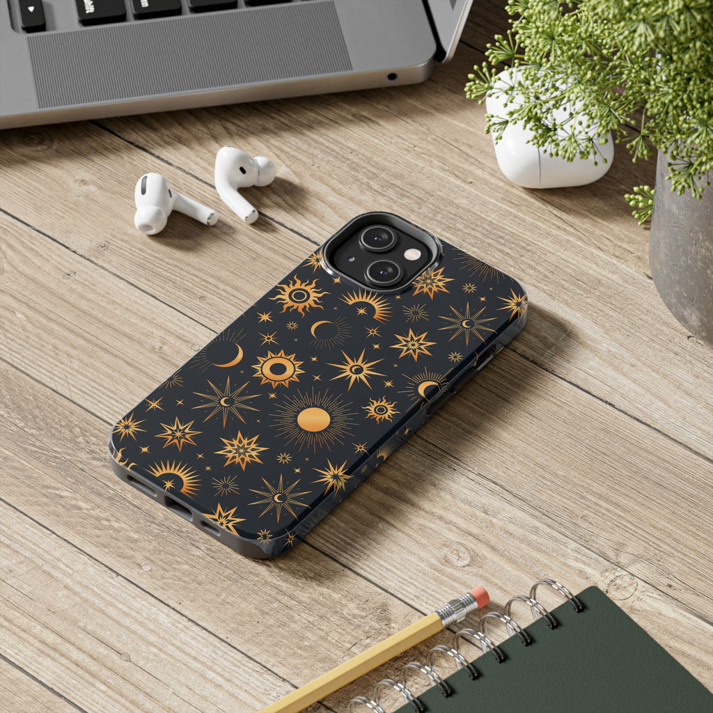 Golden Eclipse | Tough Phone Case