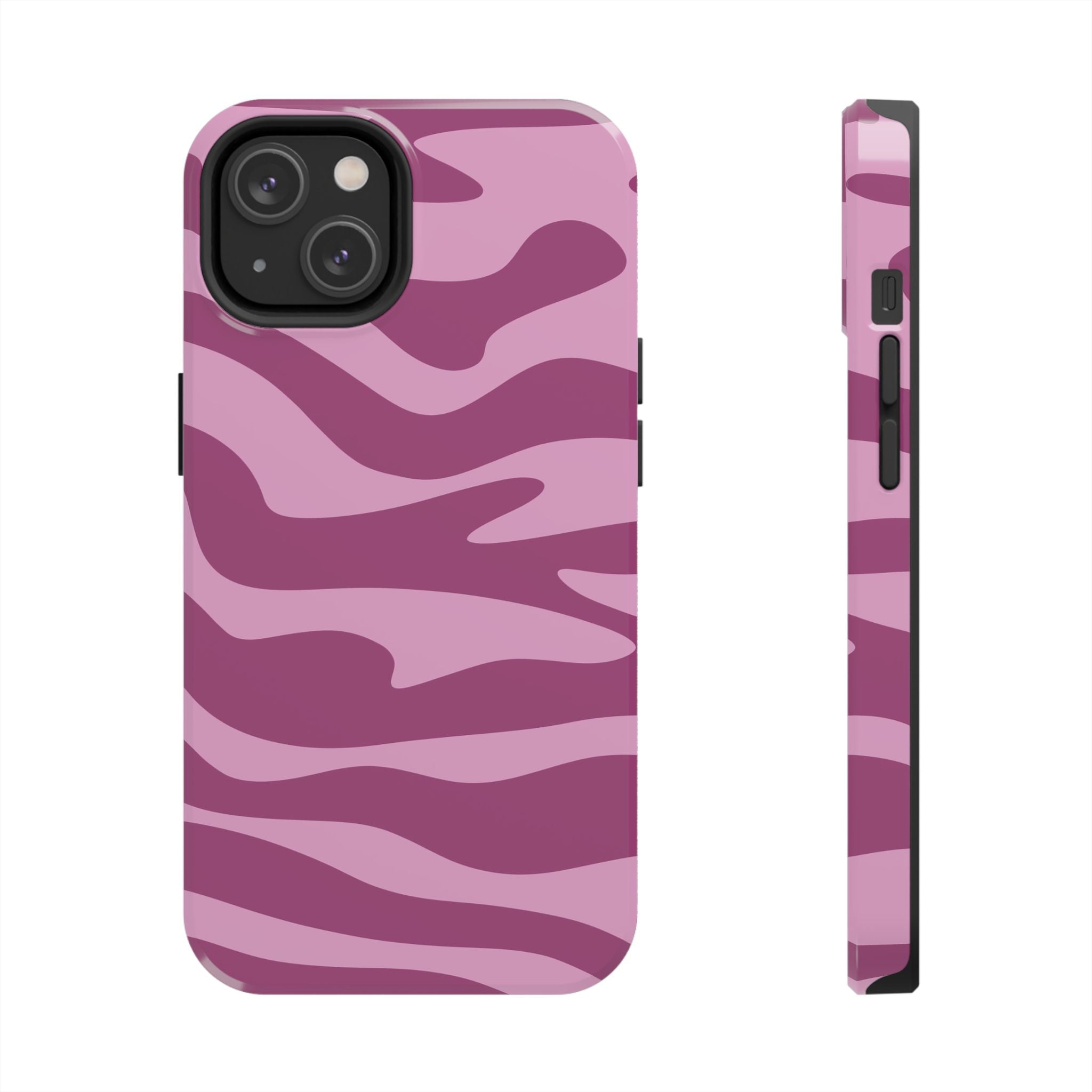 Rosé Drift | Pink Abstract Camo Phone Case