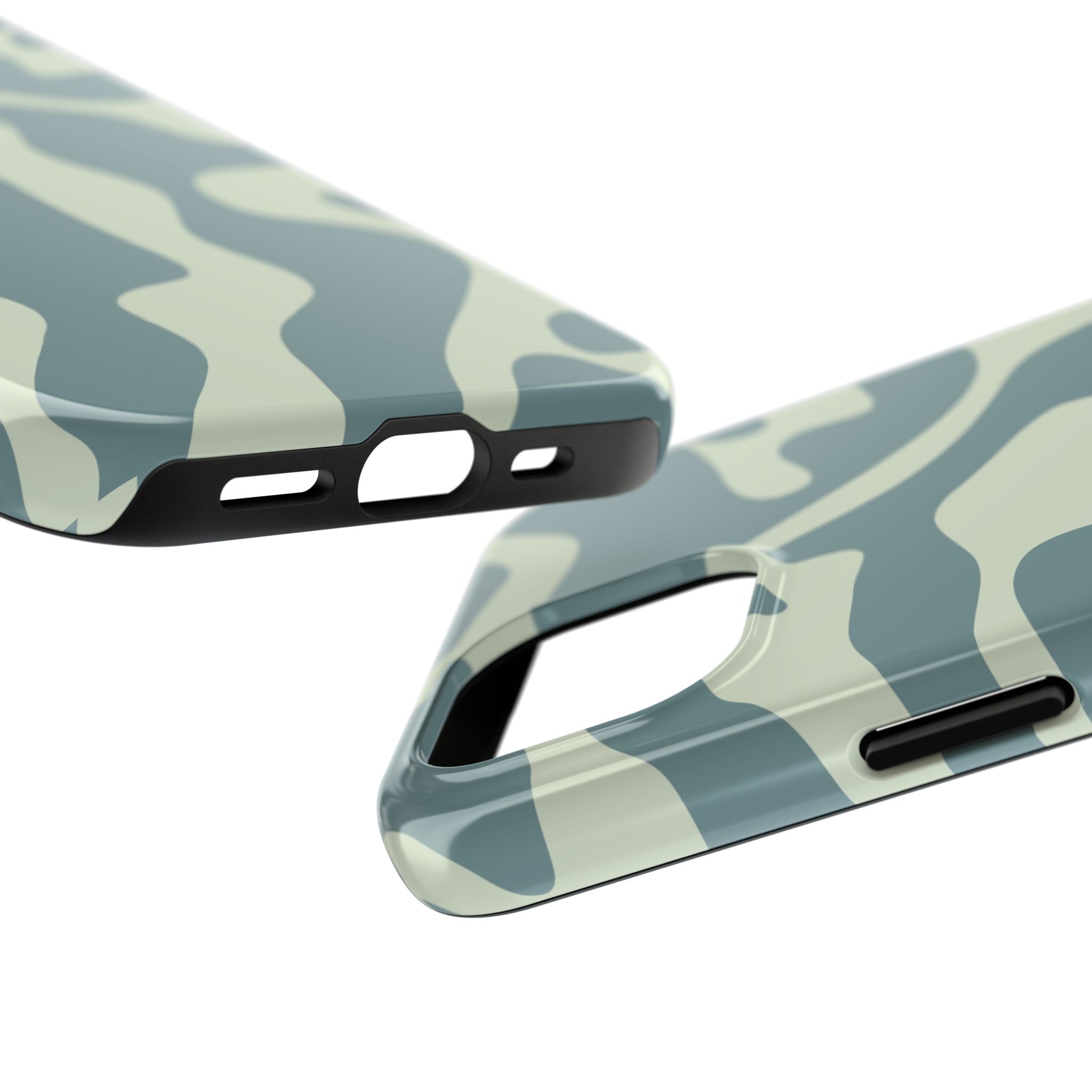 Blue Drift | Soft Blue Camo Phone Case