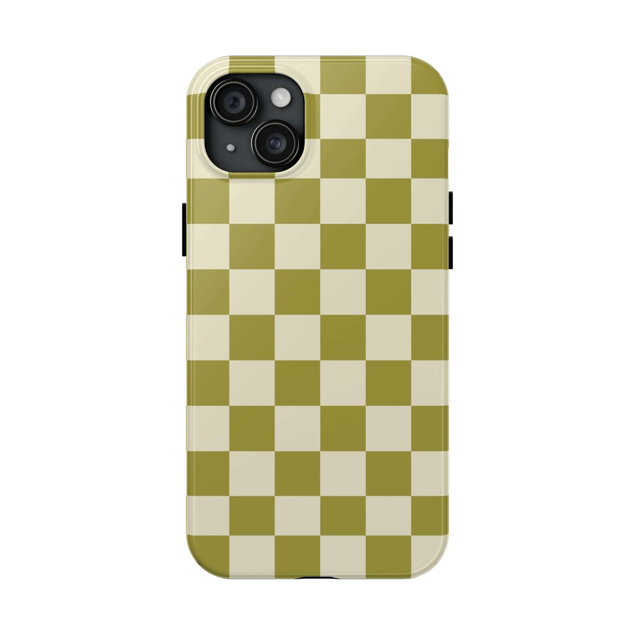 Maroon & Blush Striped Tough Phone Case — Durable Protective iPhone Cover