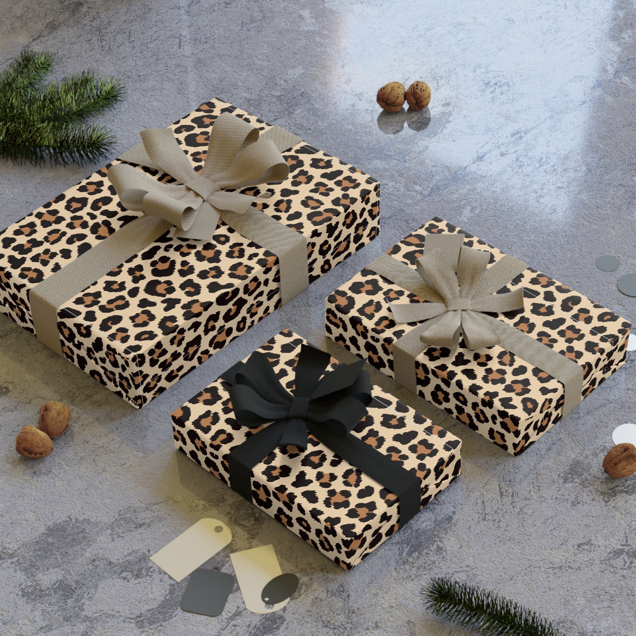 Leopard Hour | Wrapping Paper