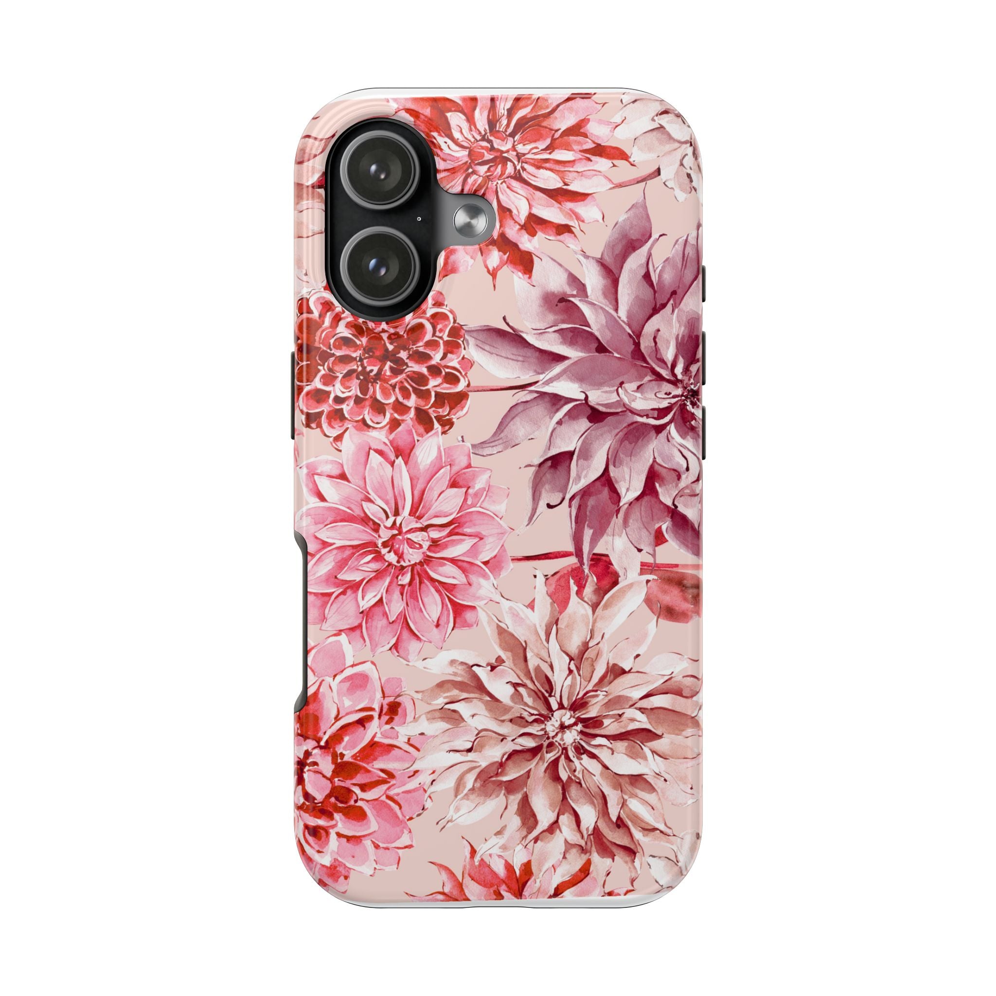 Petal Devotion | Blush Dahlia Floral Phone Case