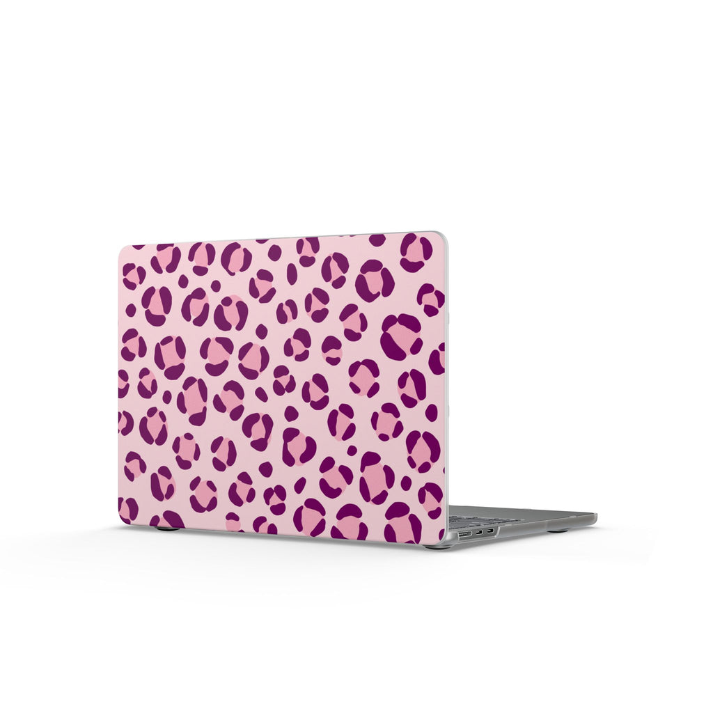 Rosé Wild | Pink Leopard Print Laptop Sleeve