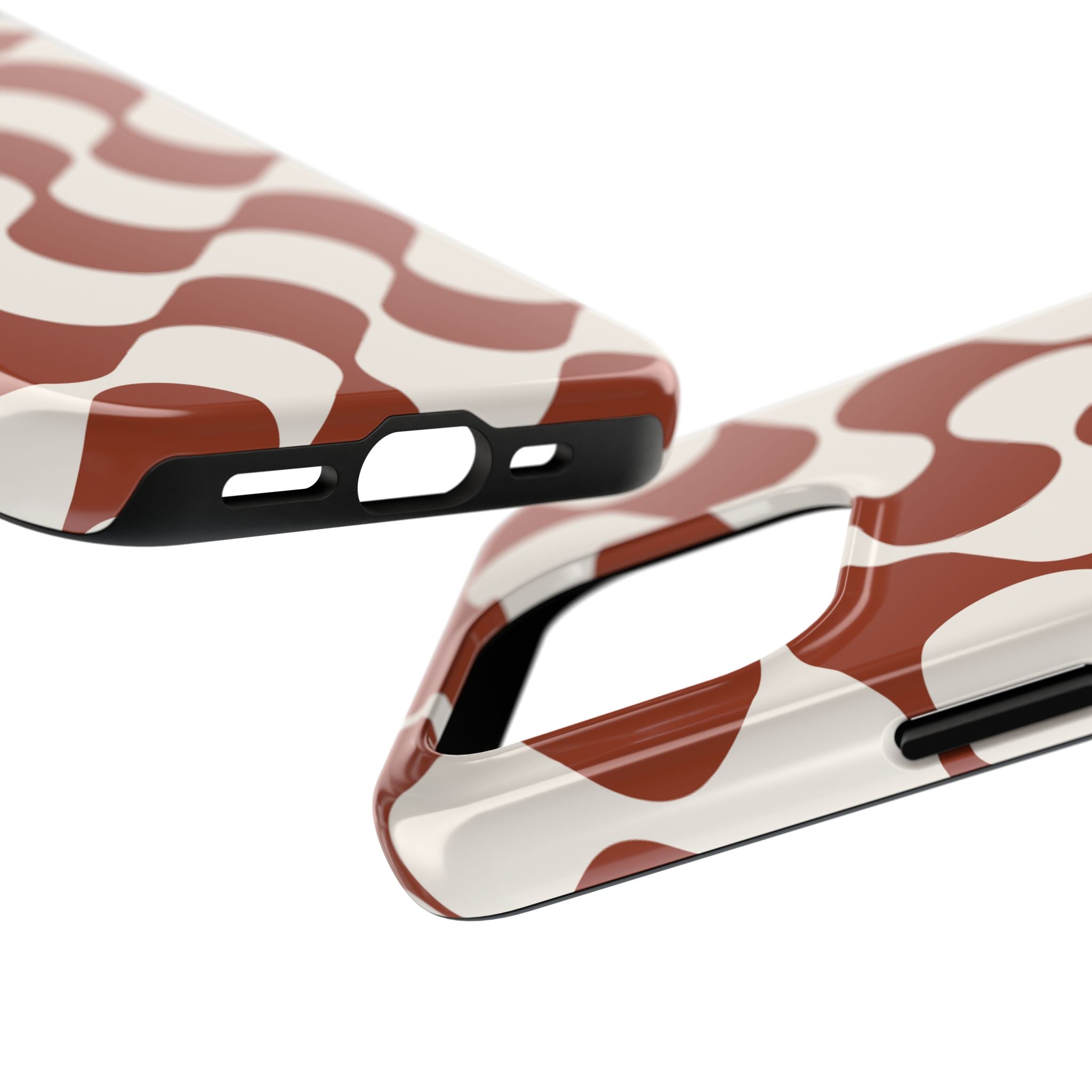 Terra Flow | Rust Abstract Mod Tough Phone Case
