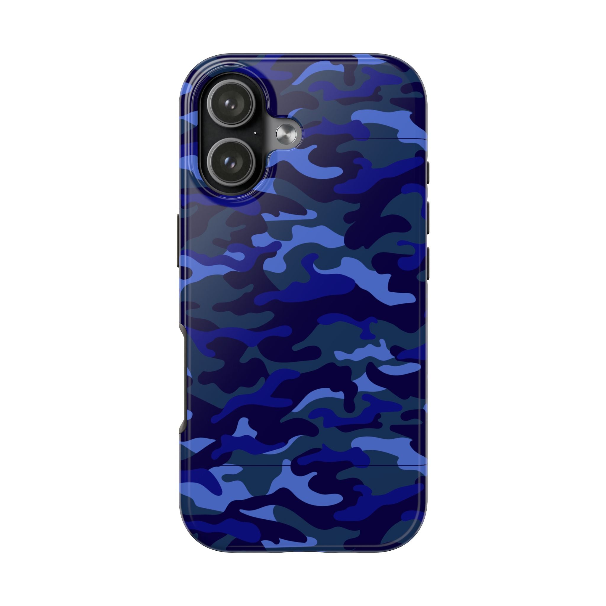 Maroon & Blush Striped Tough Phone Case — Durable Protective iPhone Cover