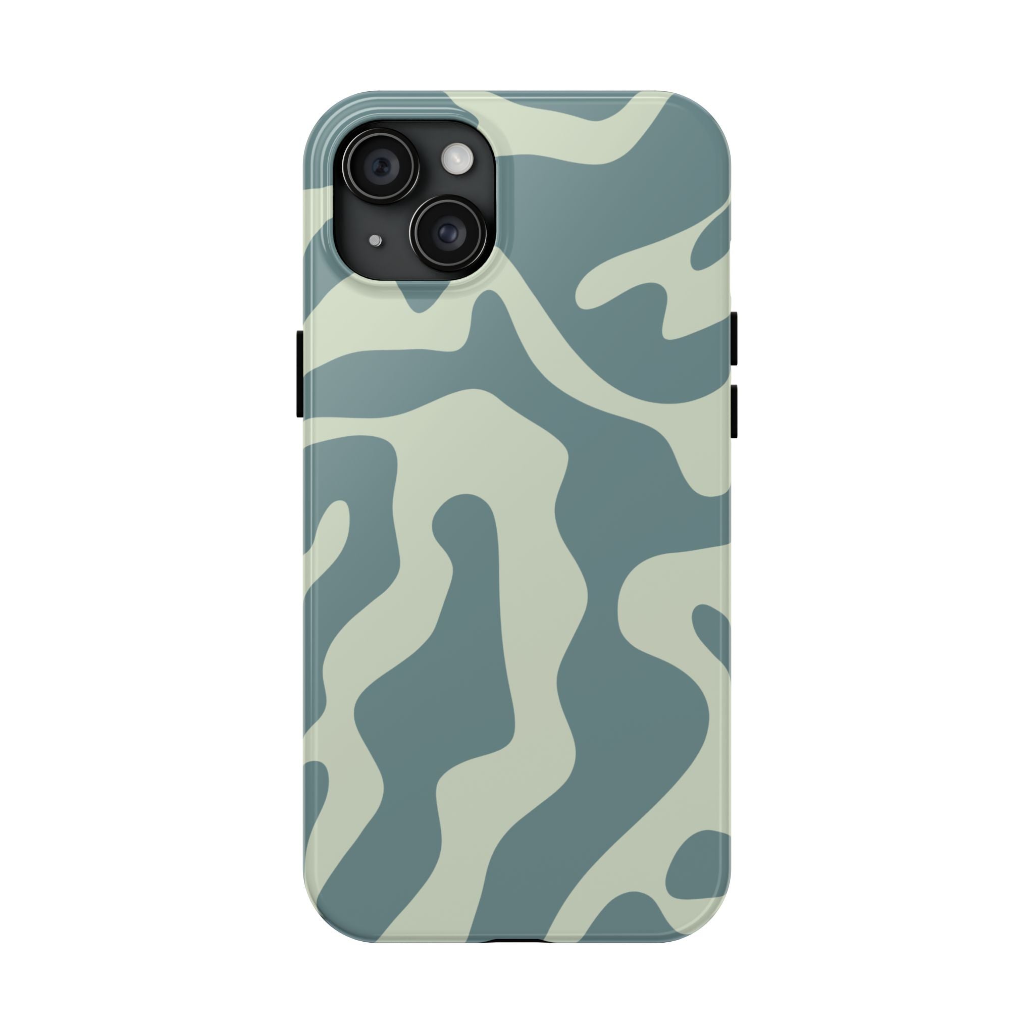 Blue Drift | Soft Blue Camo Phone Case