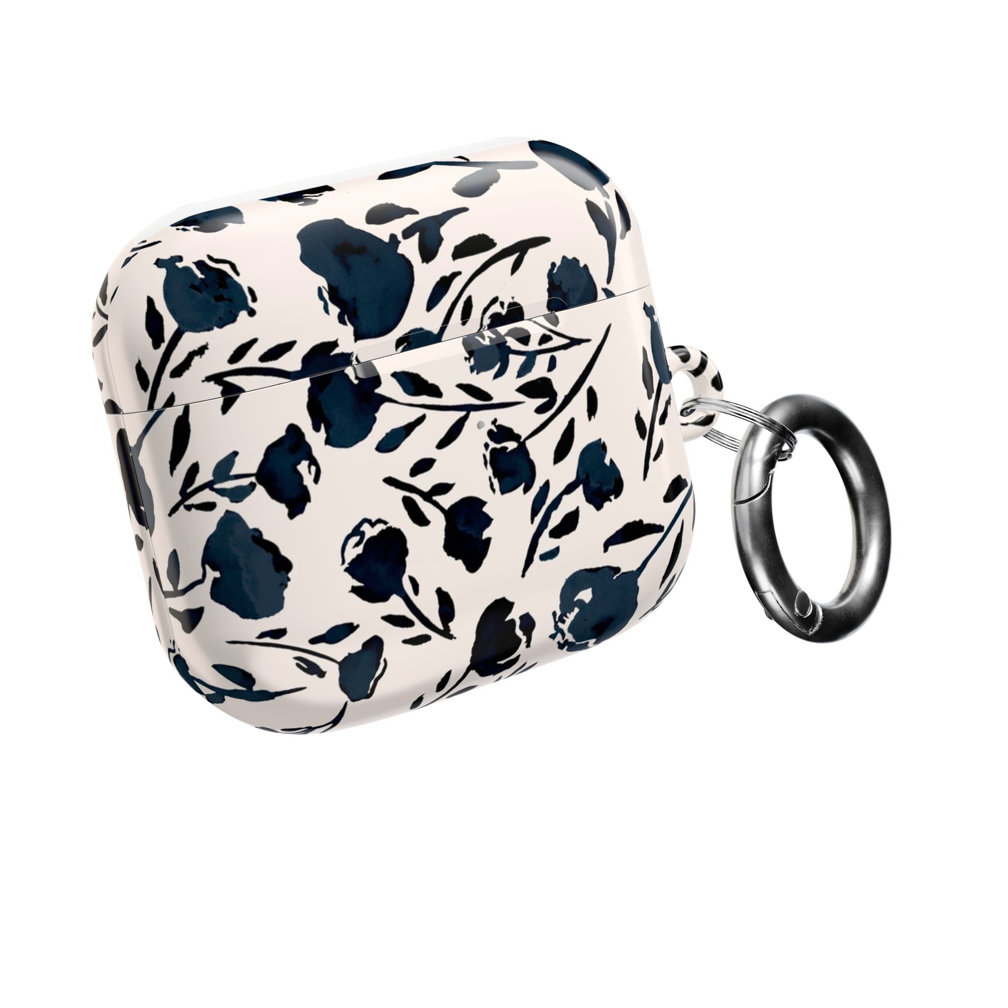 Midnight Meadow | Navy Floral Print AirPods Case