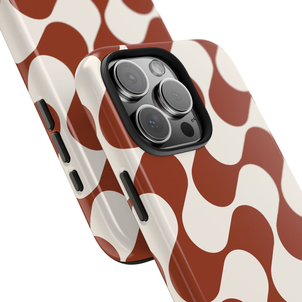 Terra Flow | Rust Abstract Mod Tough Phone Case