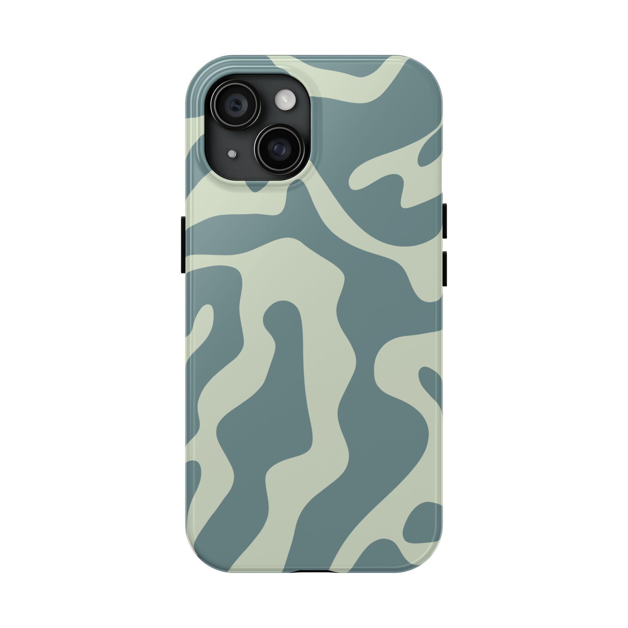 Blue Drift | Soft Blue Camo Phone Case