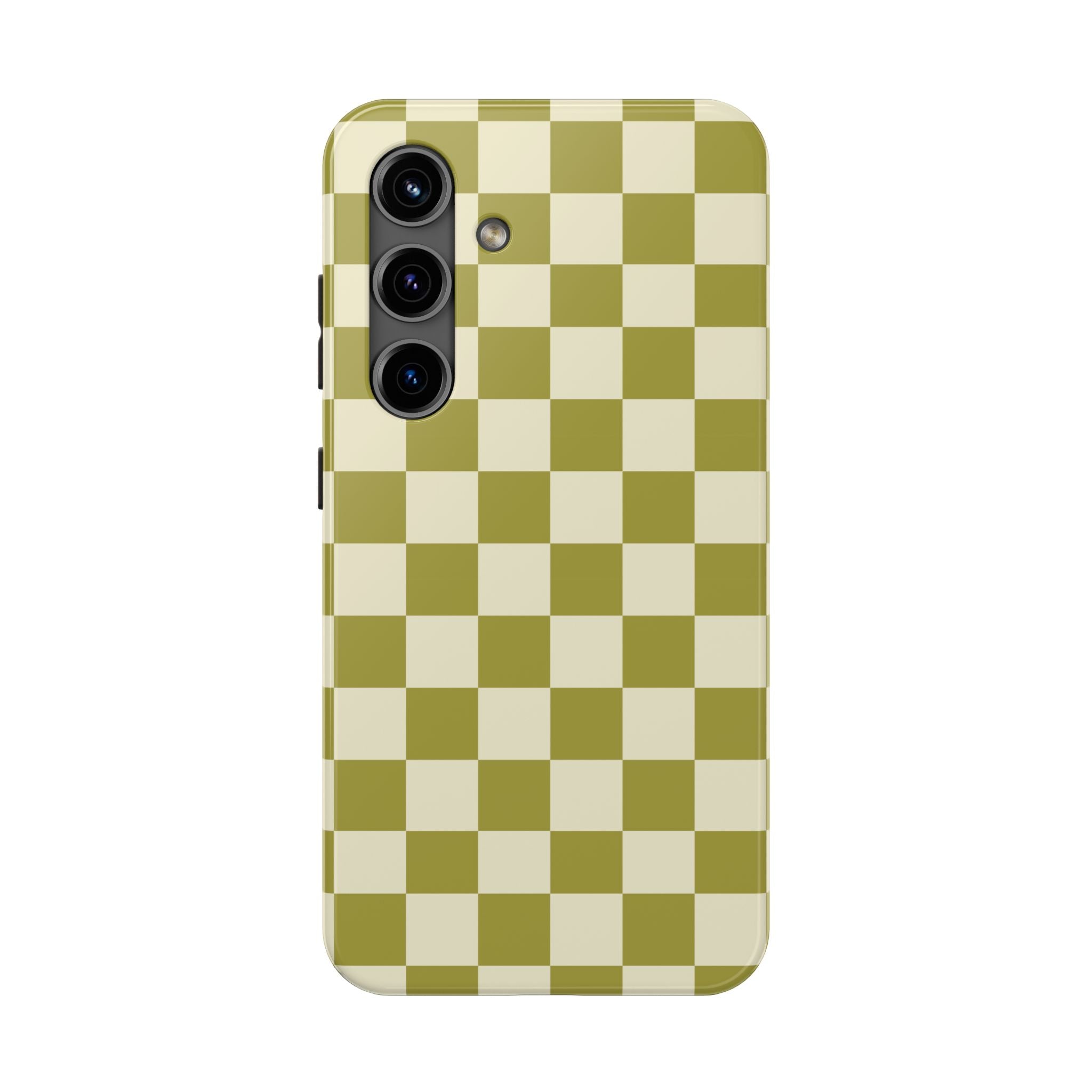 Maroon & Blush Striped Tough Phone Case — Durable Protective iPhone Cover