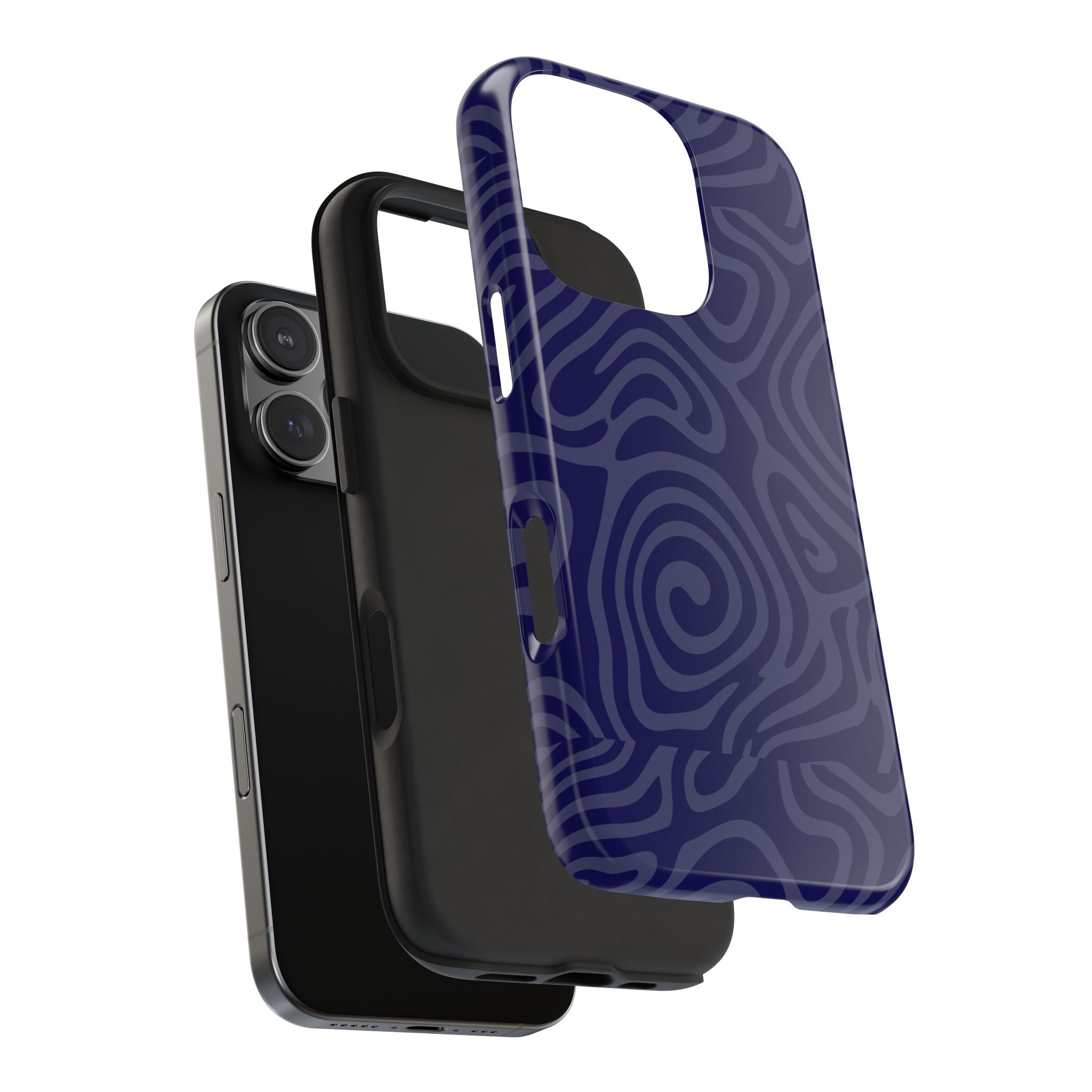 Indigo Swirl | Tough Phone Case