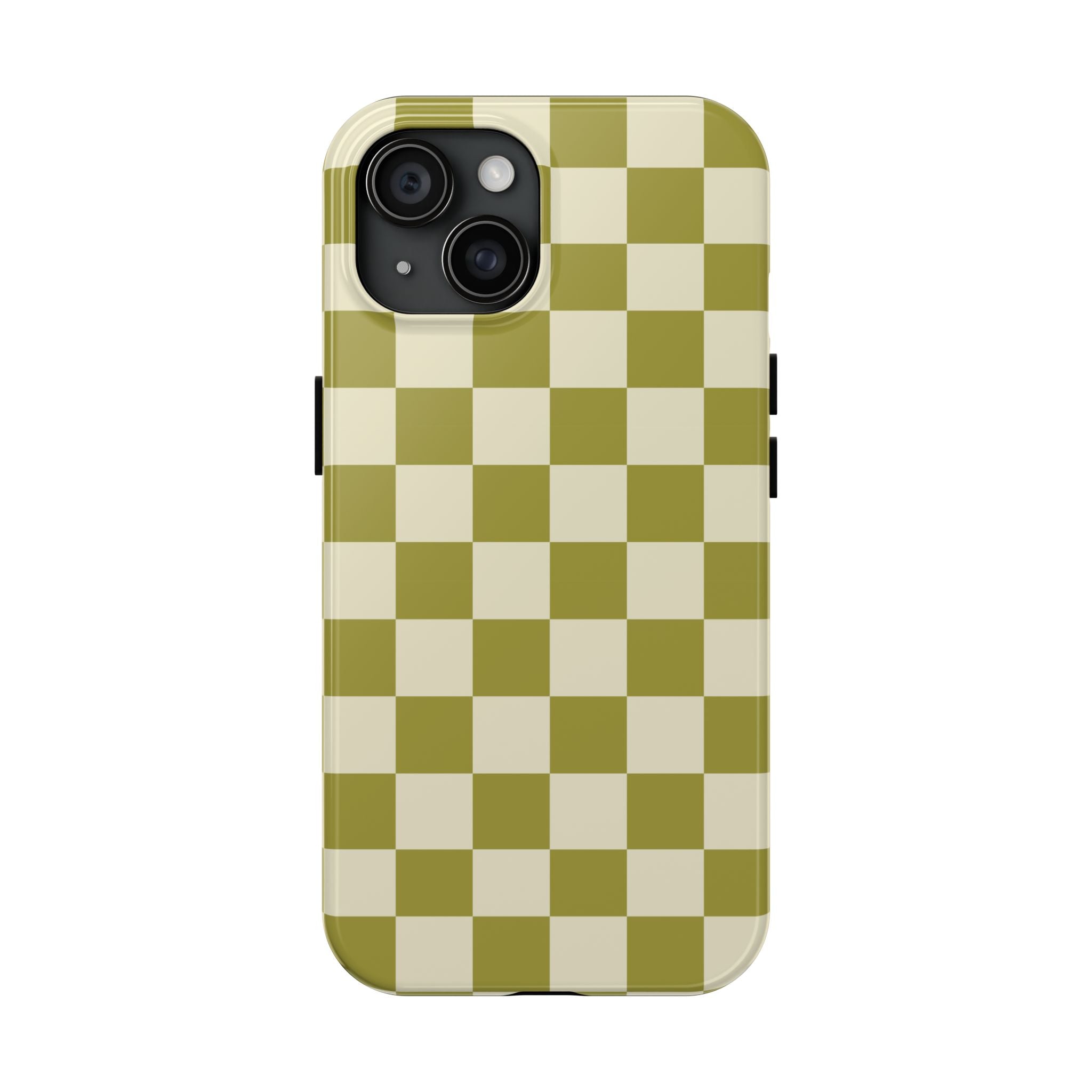 Maroon & Blush Striped Tough Phone Case — Durable Protective iPhone Cover