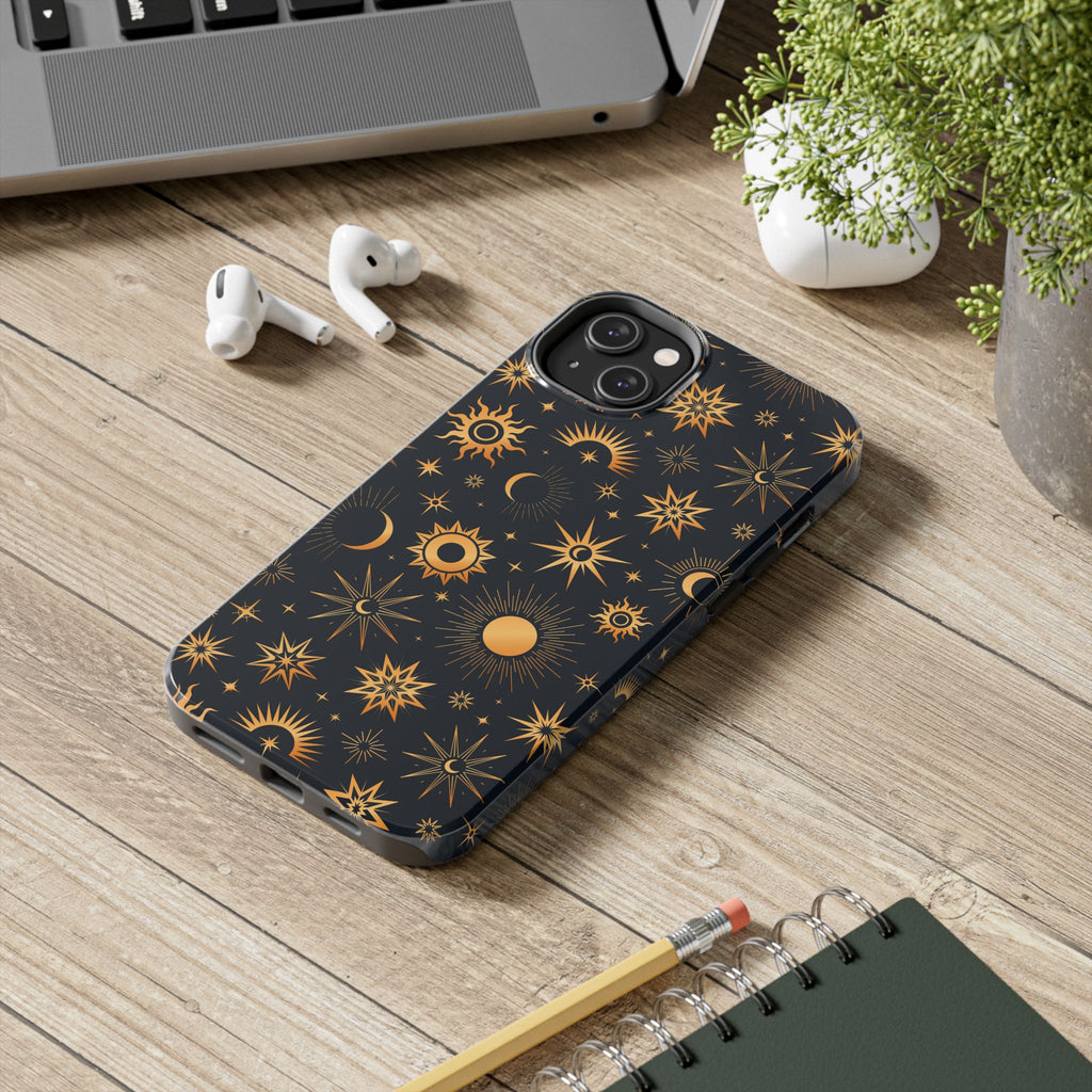Golden Eclipse | Tough Phone Case