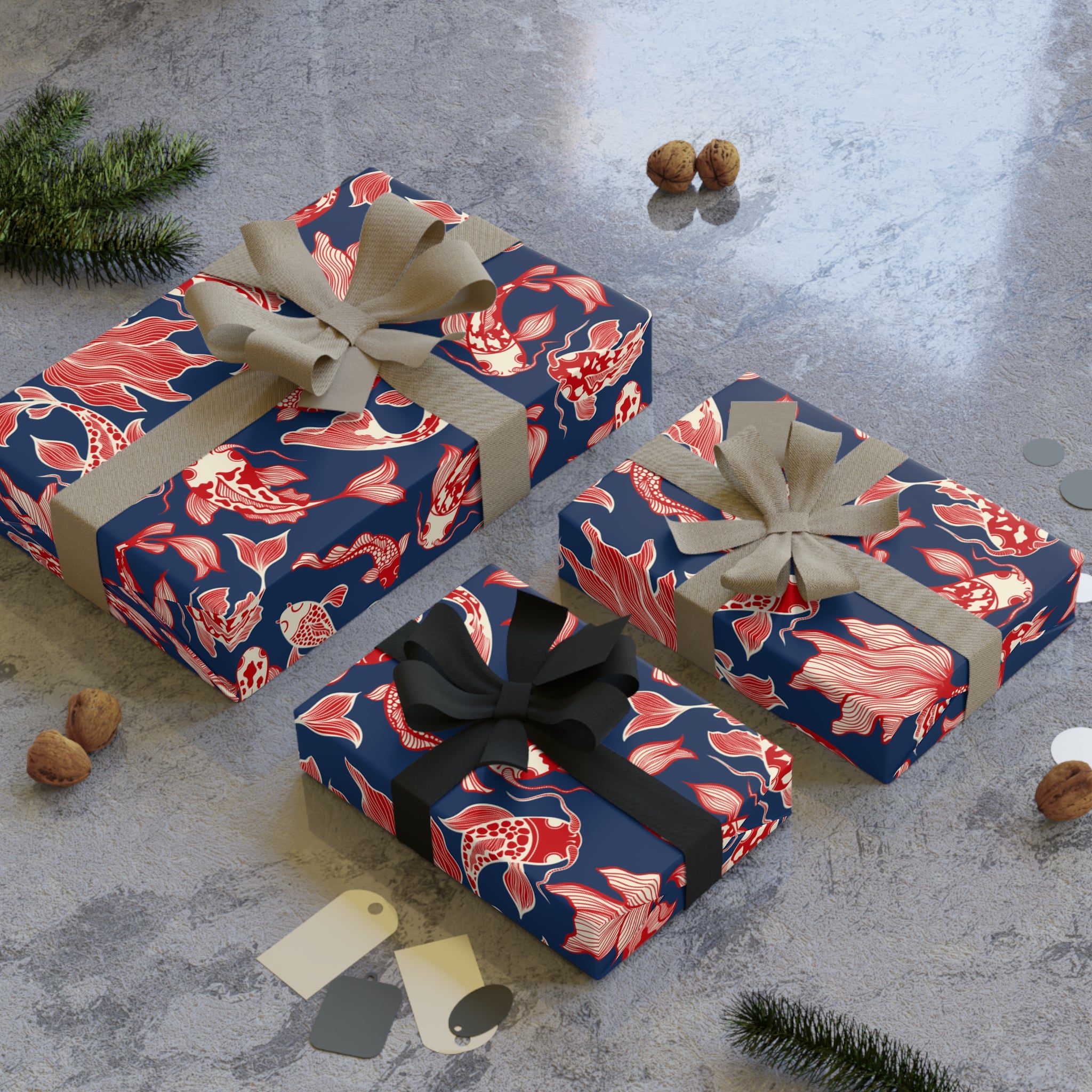 Koi Exhibit | Wrapping Paper