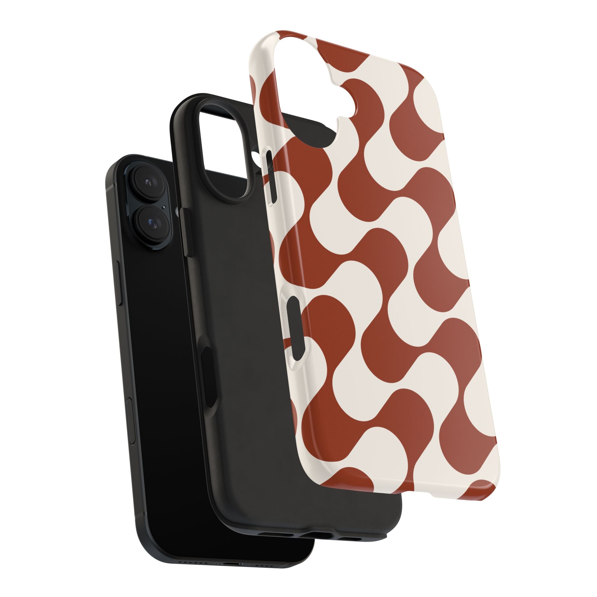 Terra Flow | Rust Abstract Mod Tough Phone Case