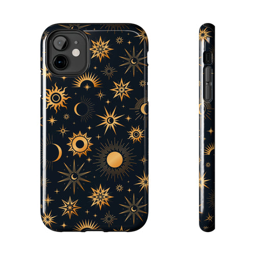 Golden Eclipse Tough Phone Case by Gift Therapy