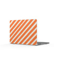 Golden Hour | Orange Painted Stripe Laptop Sleeve