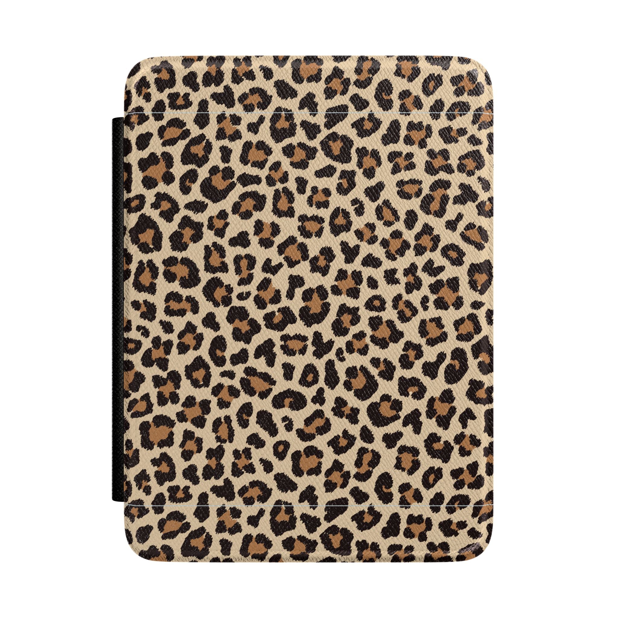 Leopard Hour | Neutral Leopard Print Kindle Case
