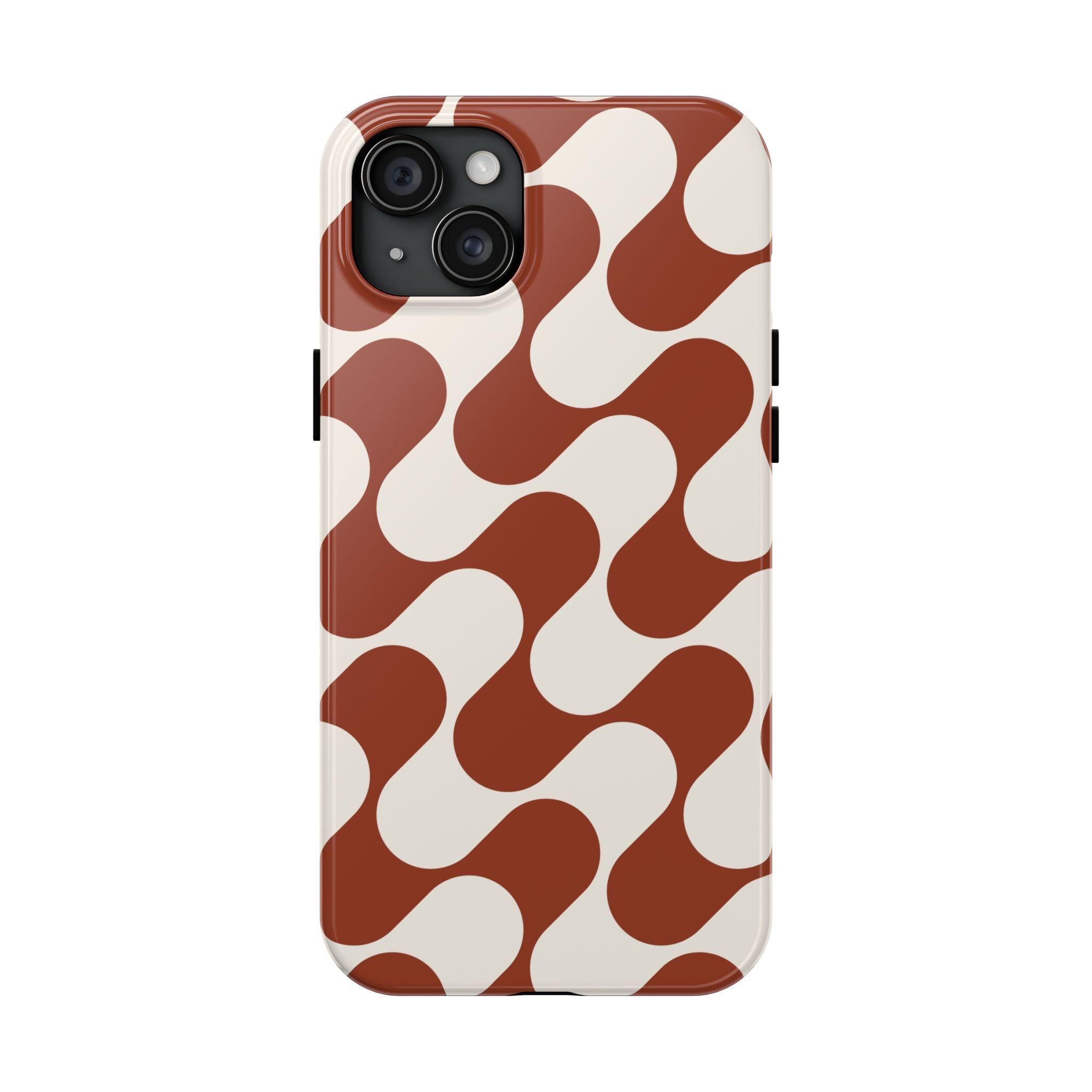 Terra Flow | Rust Abstract Mod Tough Phone Case