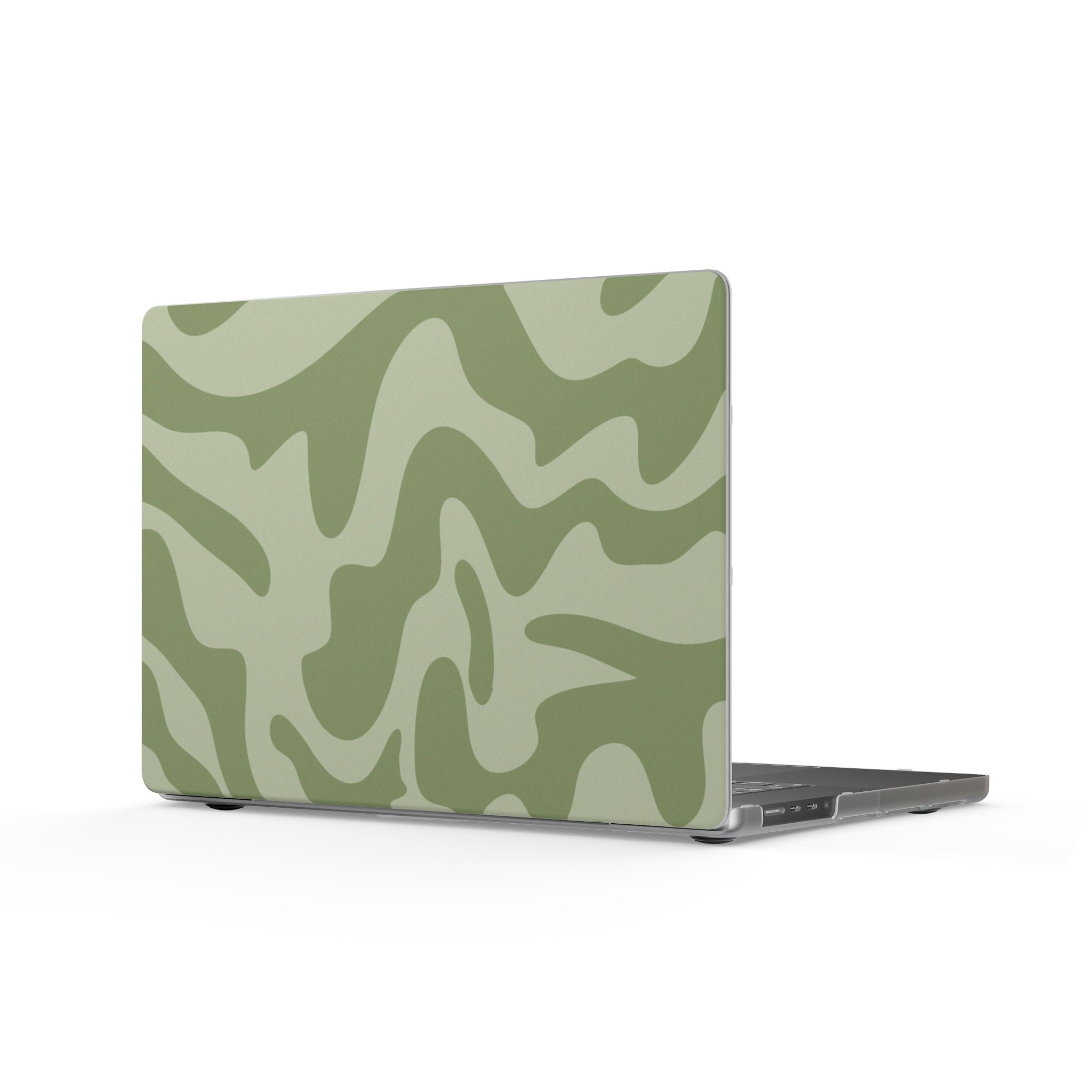 Olive Drift | Olive & Sage Camo Laptop Sleeve