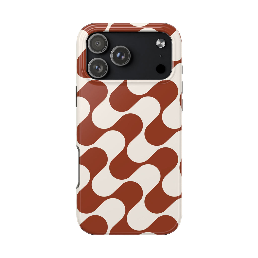 Terra Flow | Rust Abstract Mod Tough Phone Case