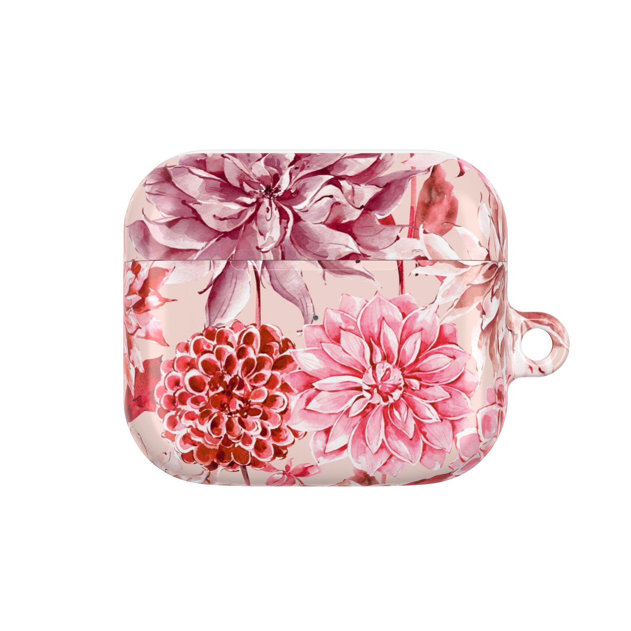 Petal Devotion | Blush Dahlia Floral AirPods Case