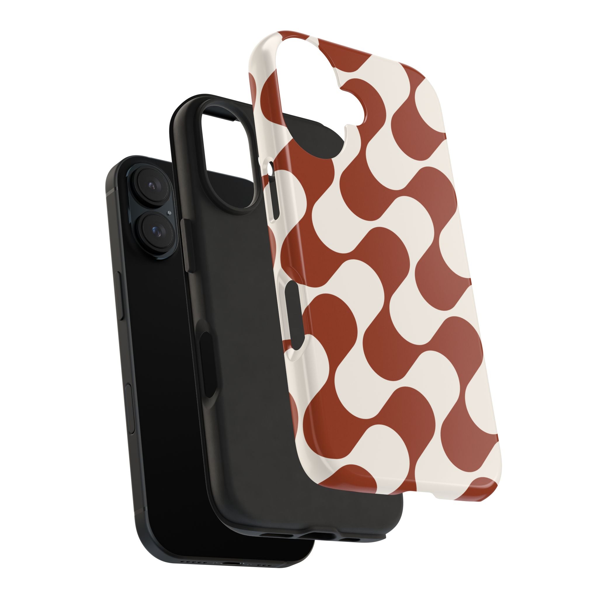 Terra Flow | Rust Abstract Mod Tough Phone Case