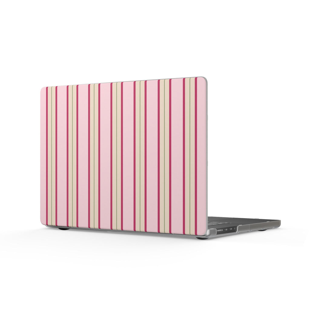 Blush Column | Pink & Burgundy Stripe Laptop Sleeve