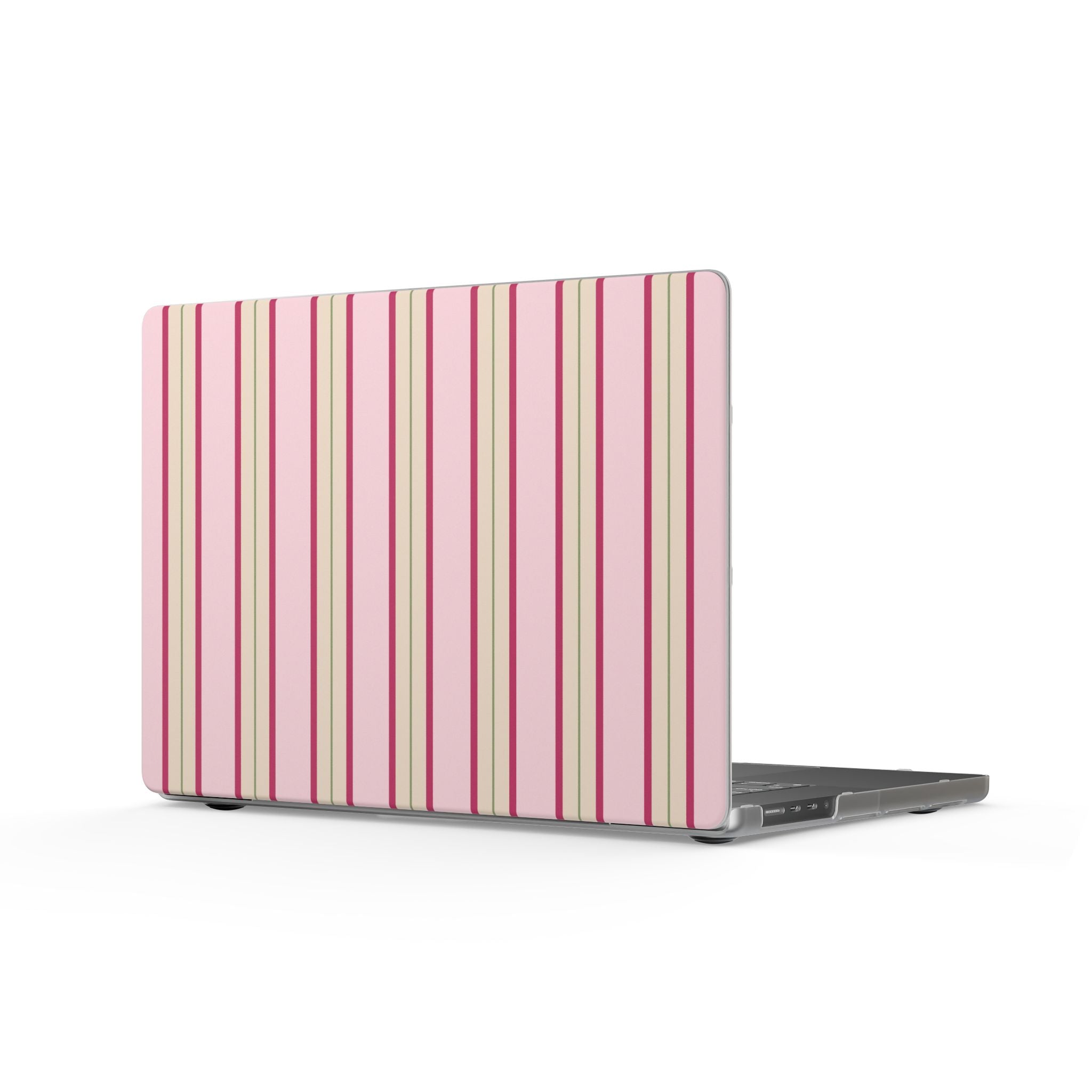 Blush Column | Pink & Burgundy Stripe Laptop Sleeve