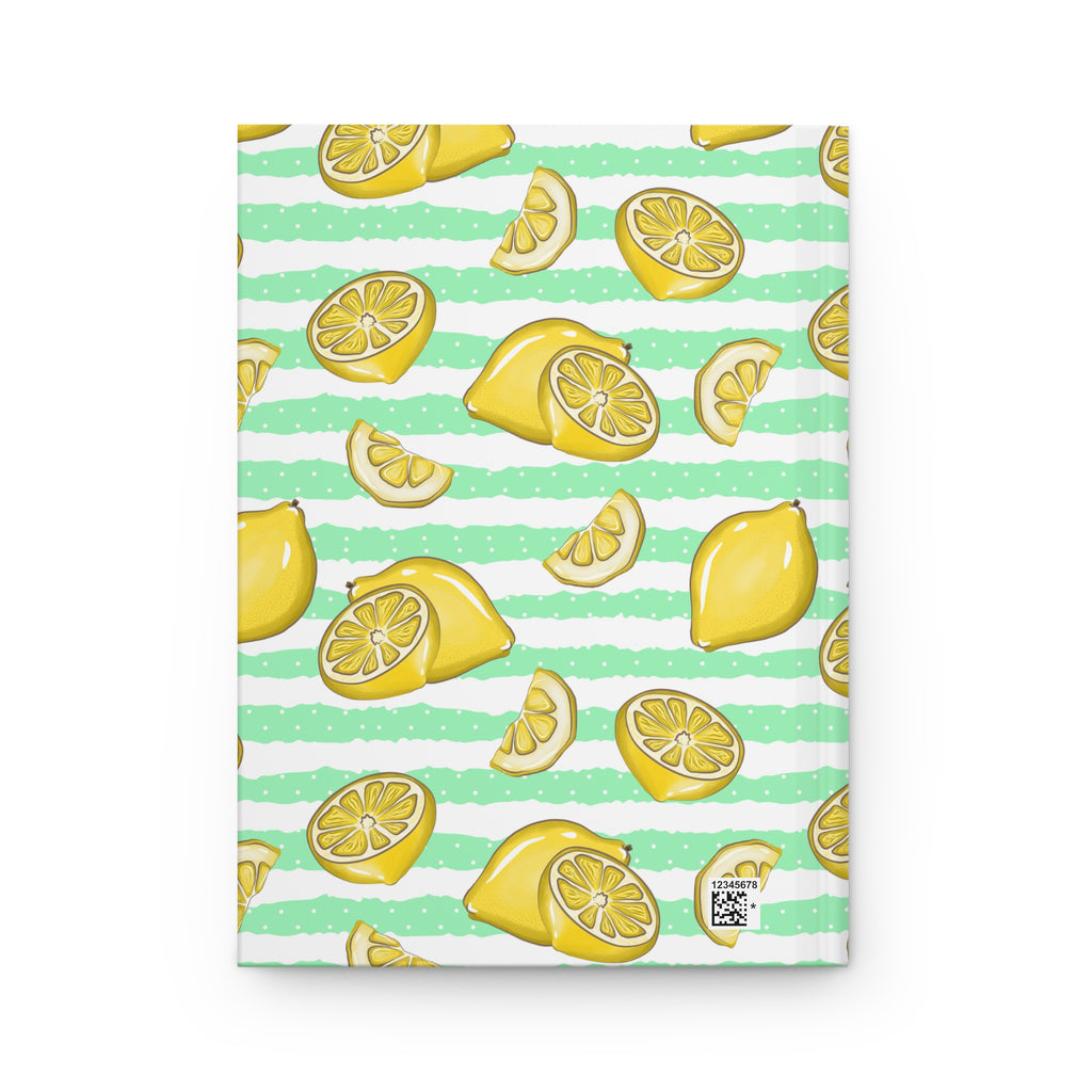 Lemon Spritz | Citrus Stripe Print Journal