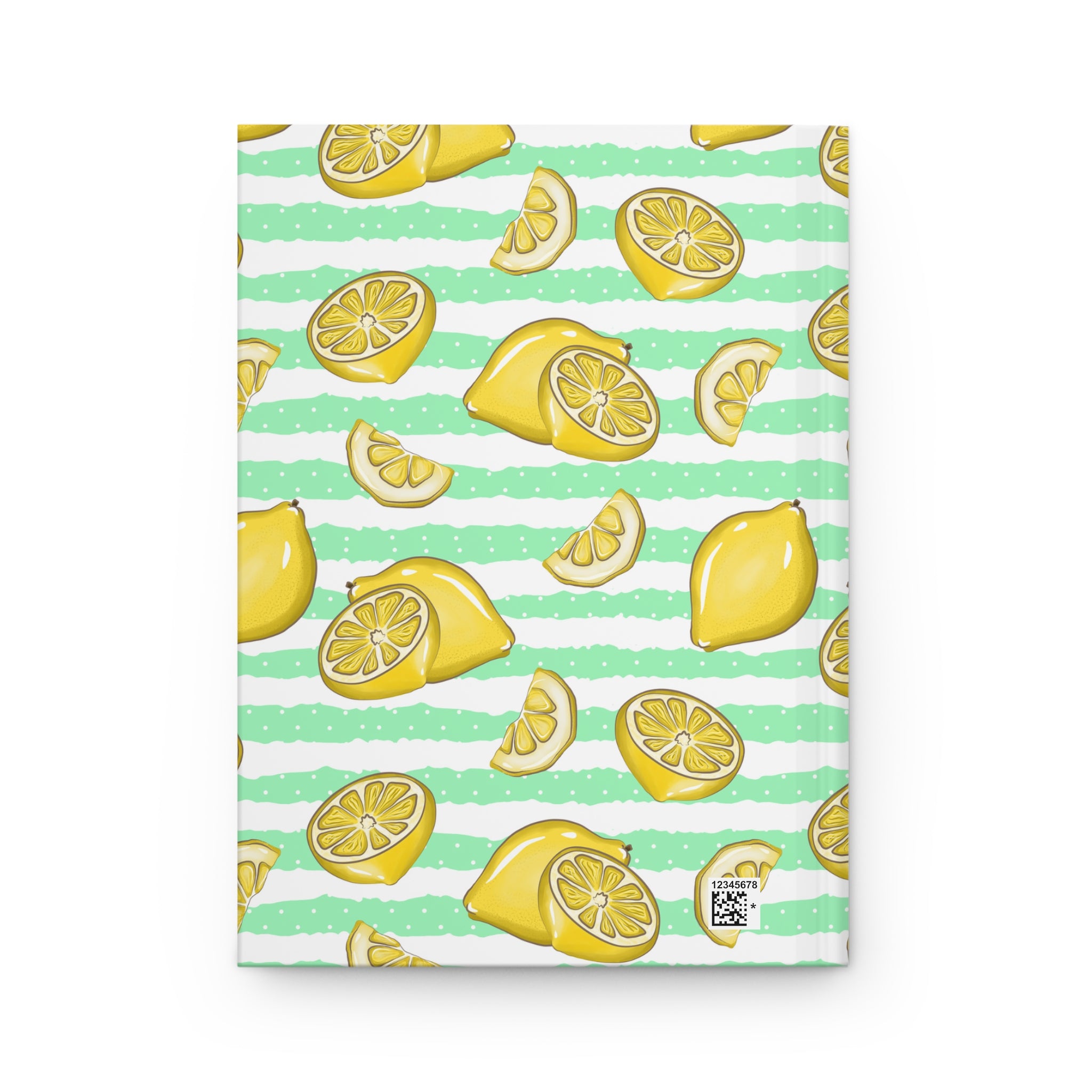 Lemon Spritz | Citrus Stripe Print Journal