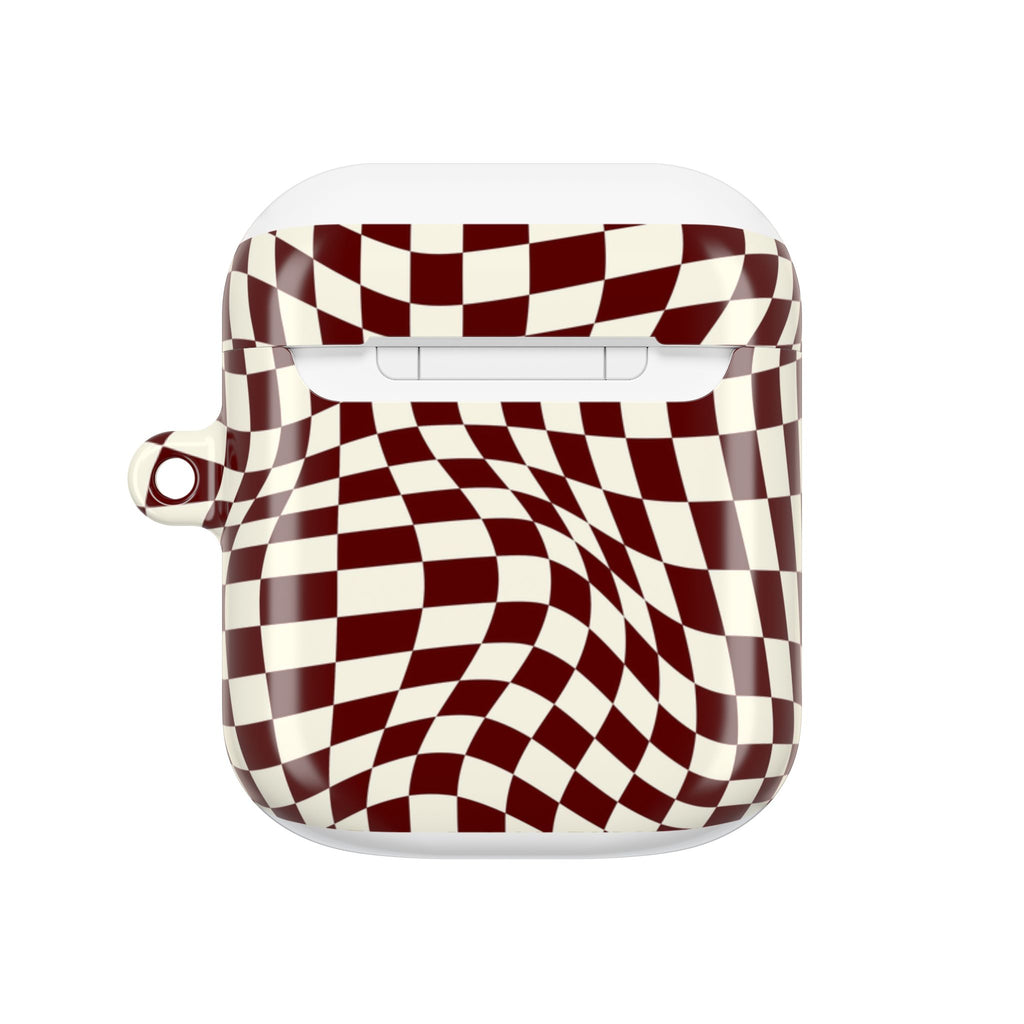 Crimson Warp | AirPods Case