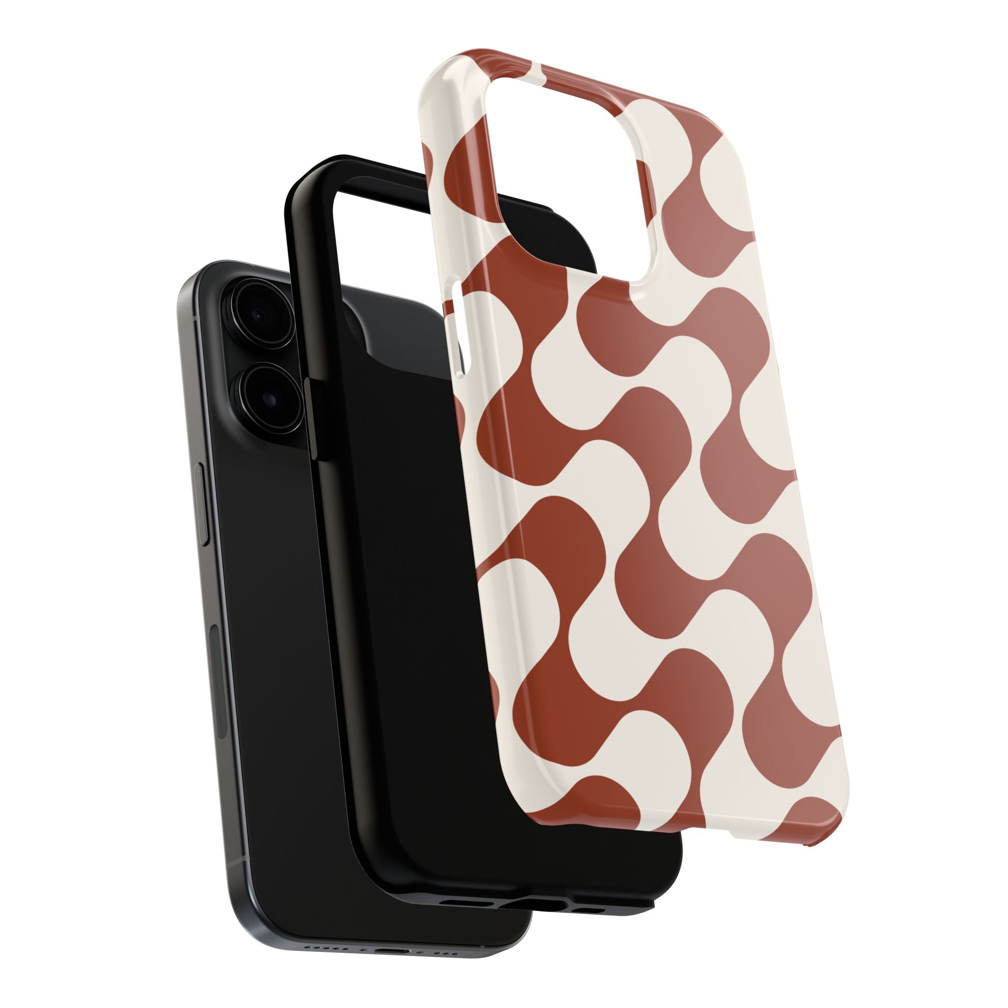 Terra Flow | Rust Abstract Mod Tough Phone Case