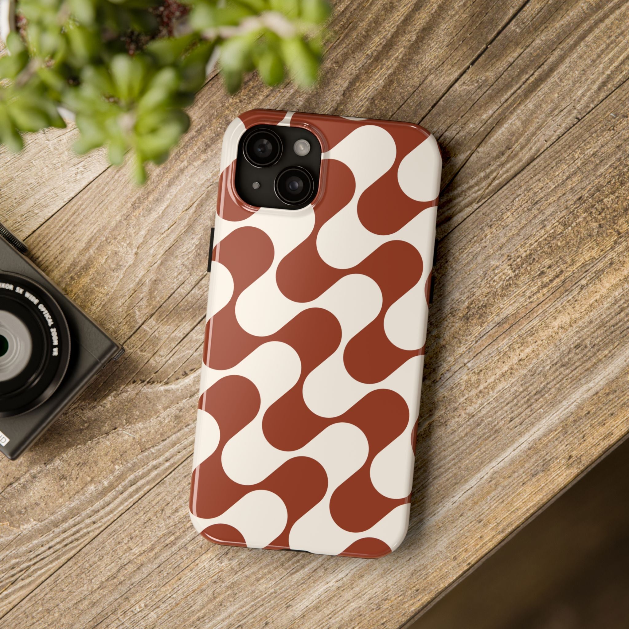 Terra Flow | Rust Abstract Mod Tough Phone Case