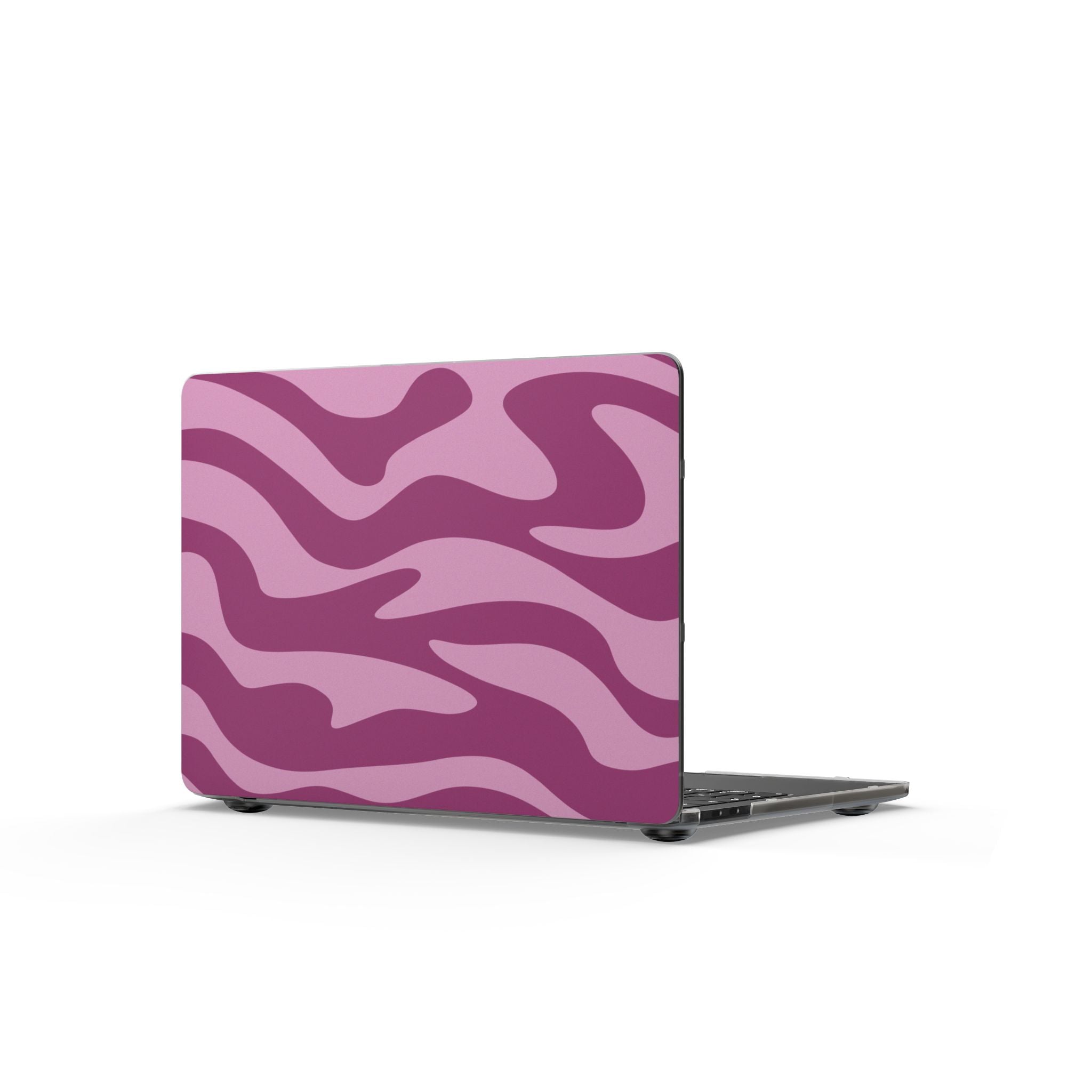 Rosé Drift | Pink Abstract Camo Laptop Sleeve