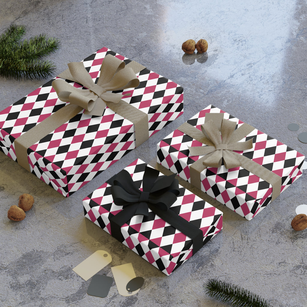Harlequin Rose | Wrapping Paper