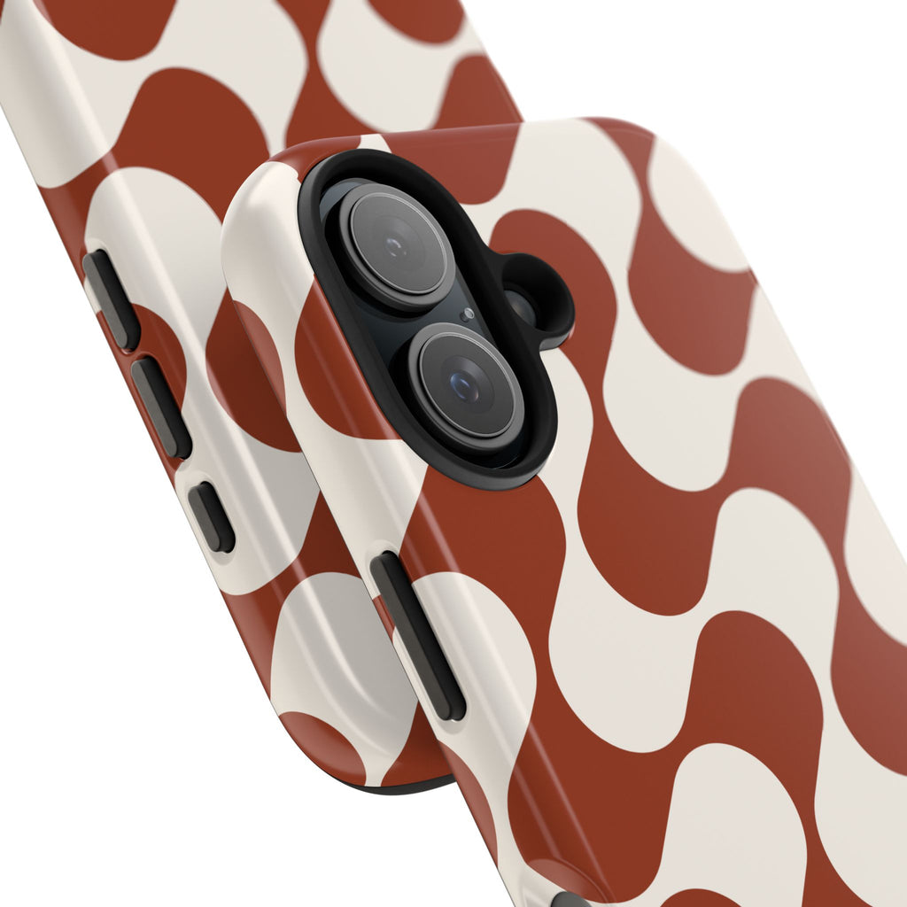 Terra Flow | Rust Abstract Mod Tough Phone Case