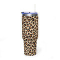 Leopard Hour | Neutral Leopard Print Tumbler