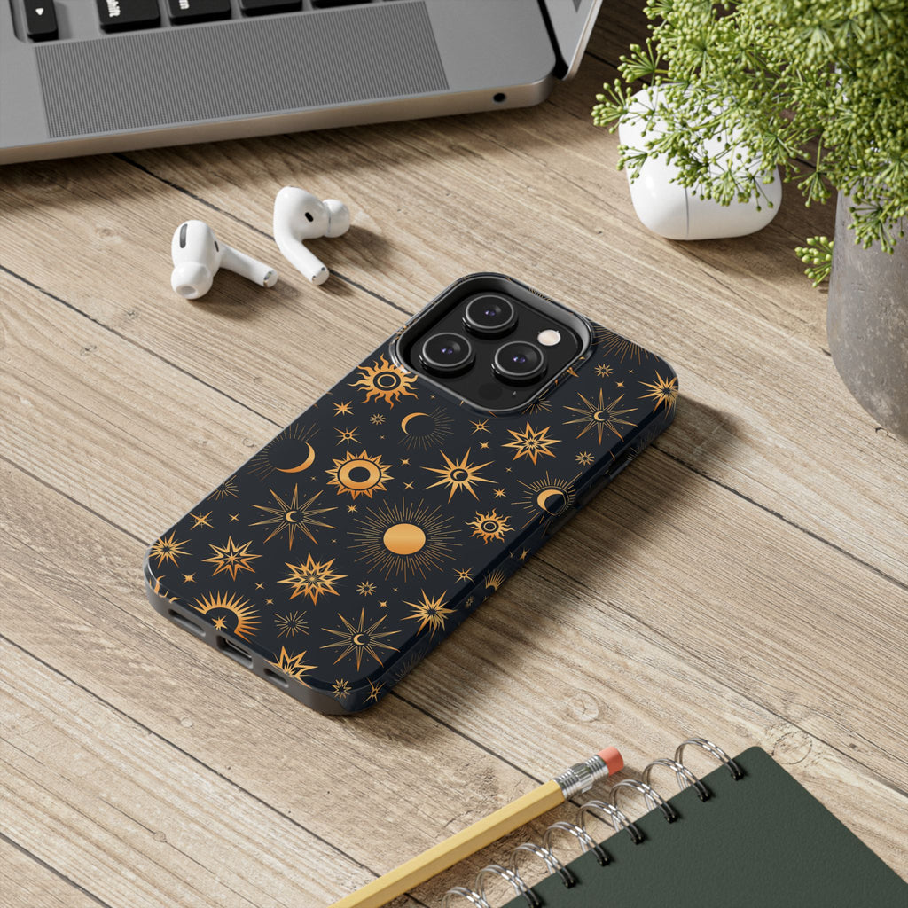 Golden Eclipse | Tough Phone Case