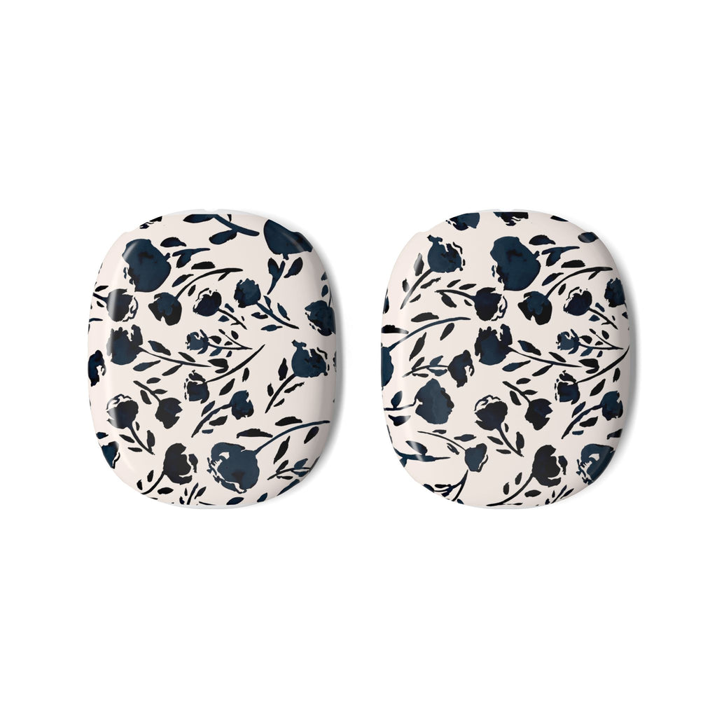 Midnight Meadow | Navy Floral Print AirPods Max Case