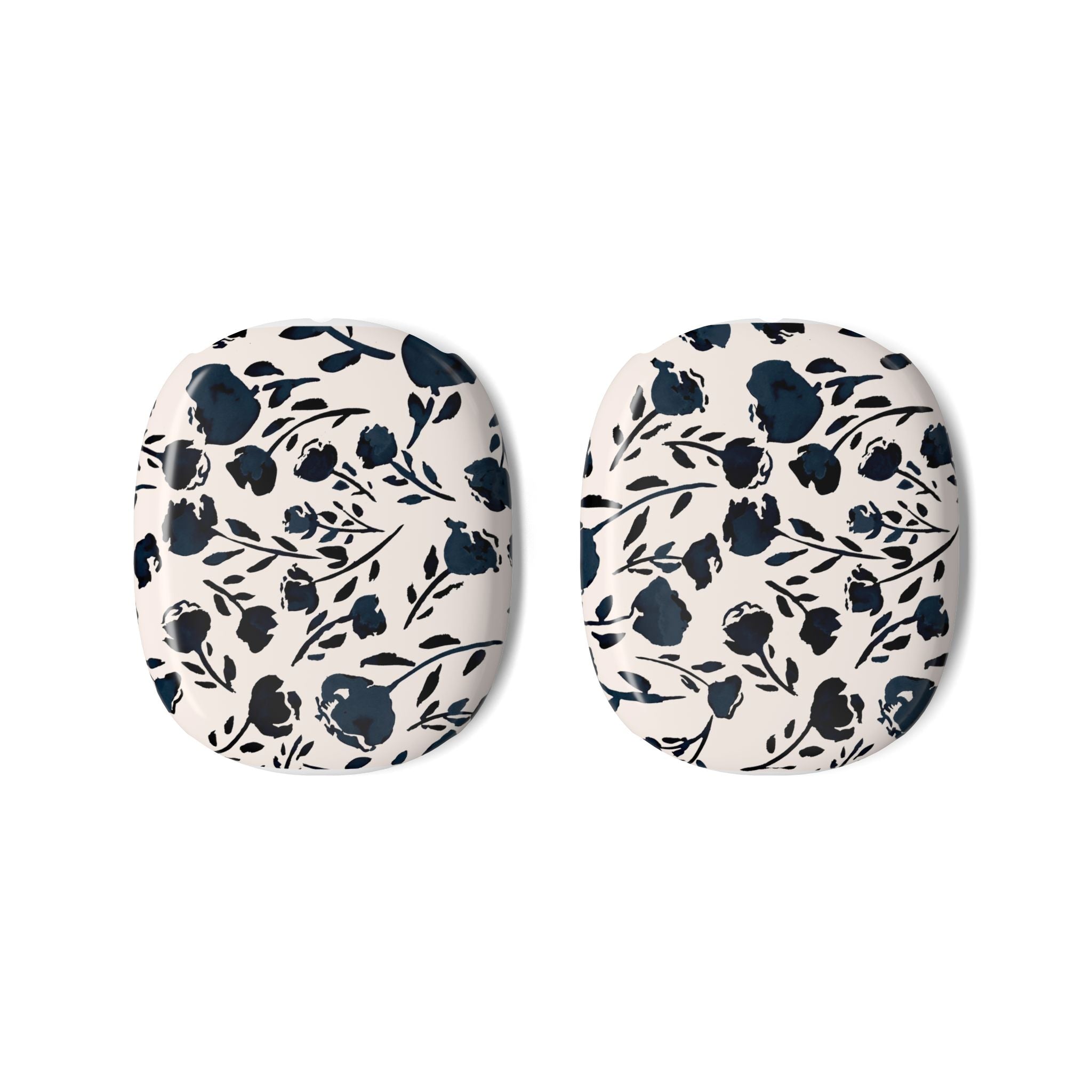 Midnight Meadow | Navy Floral Print AirPods Max Case