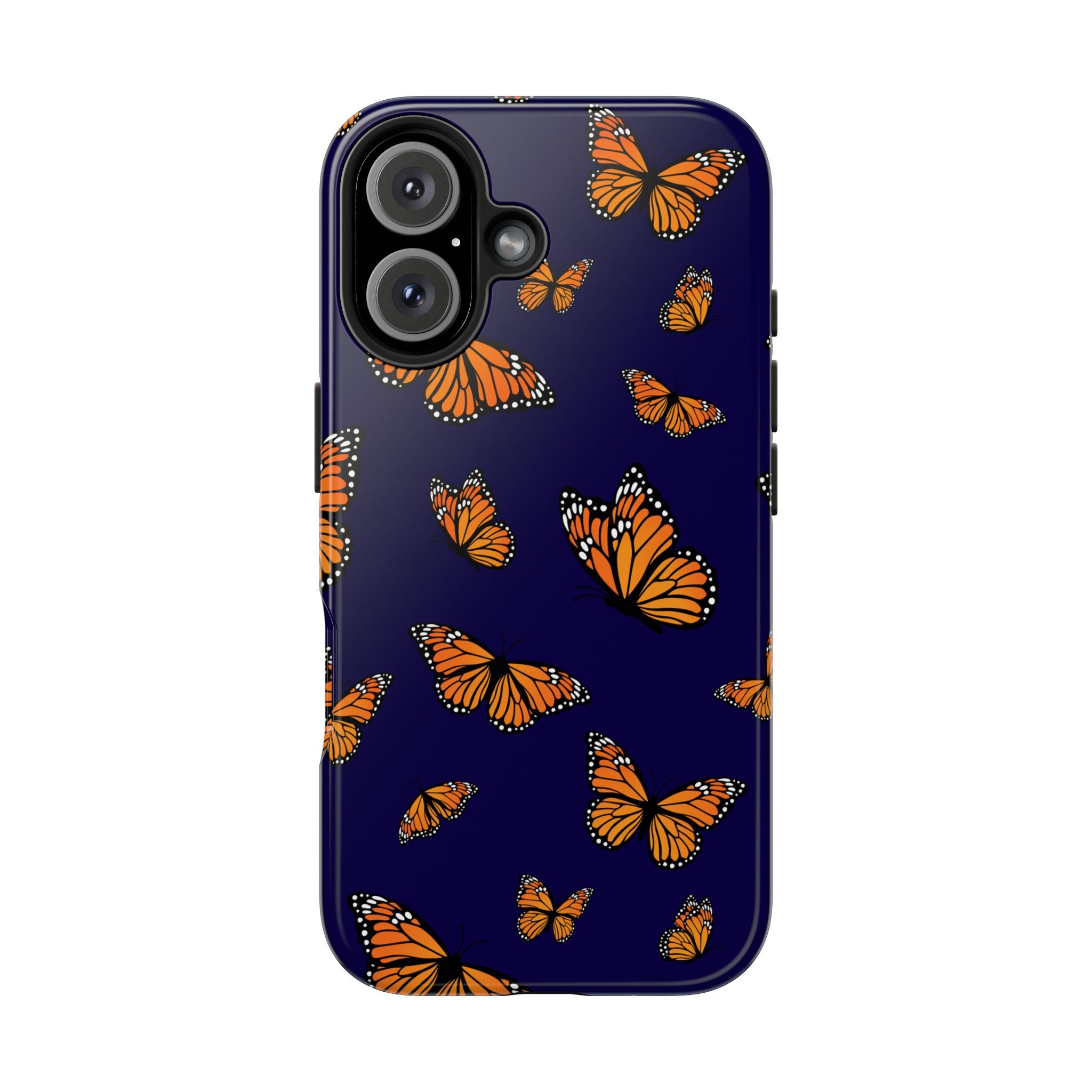 Maroon & Blush Striped Tough Phone Case — Durable Protective iPhone Cover