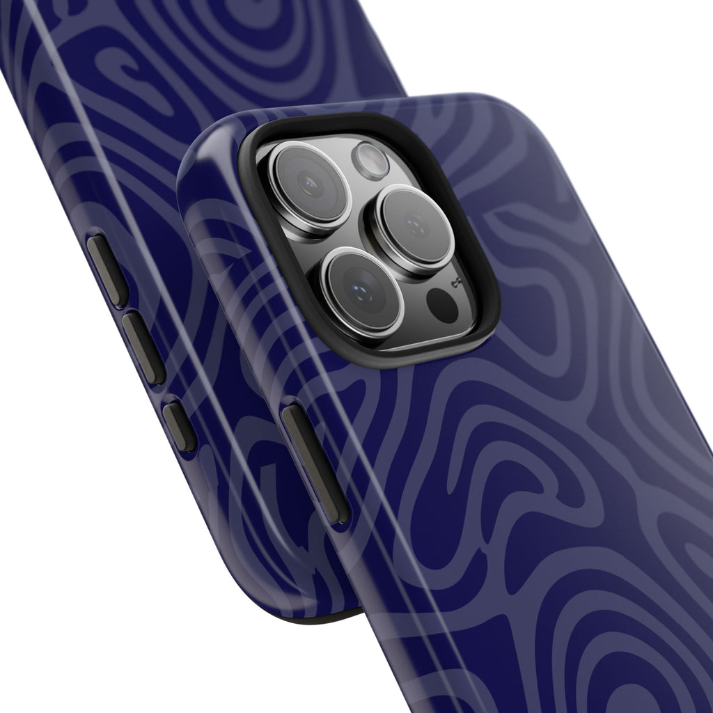 Indigo Swirl | Tough Phone Case