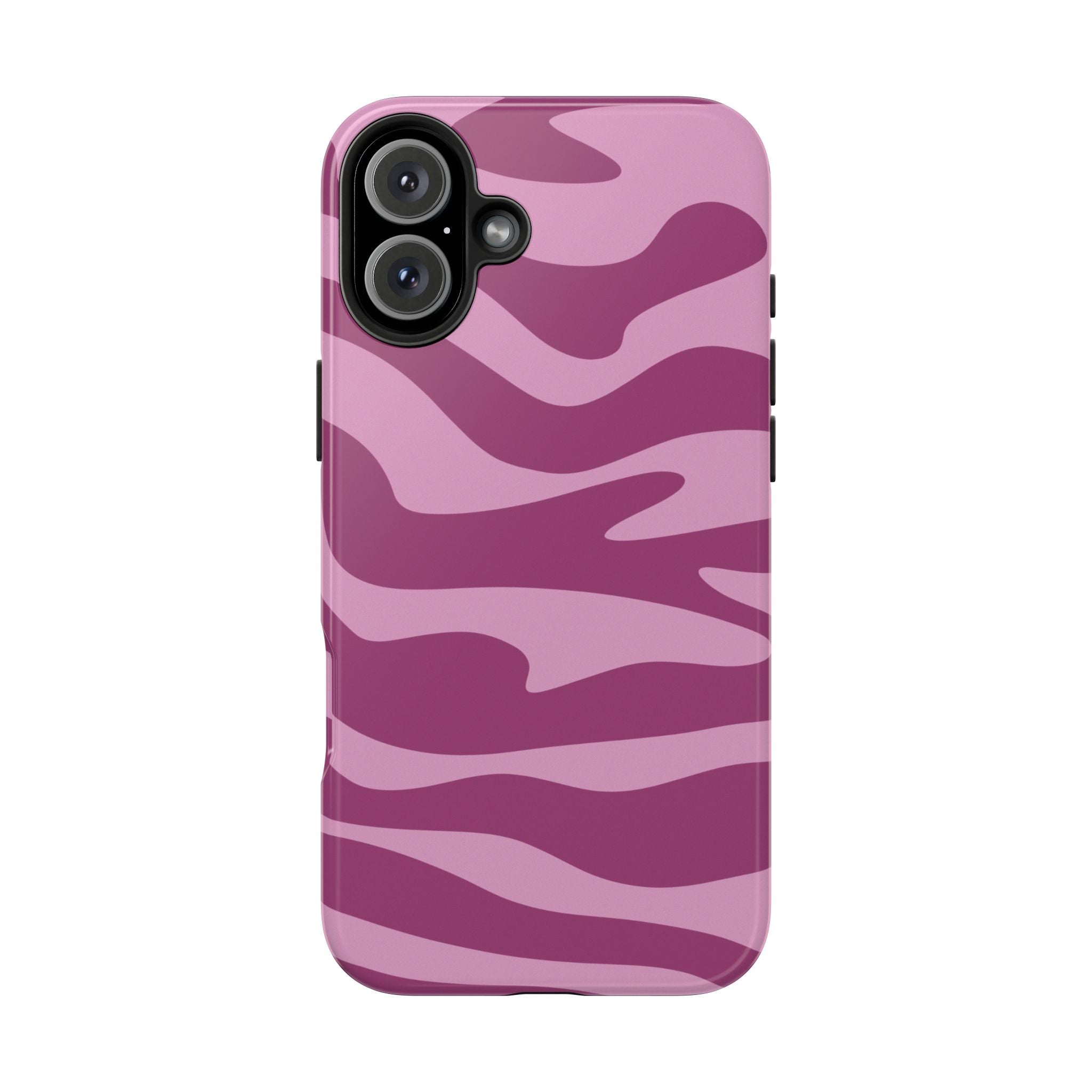 Rosé Drift | Pink Abstract Camo Phone Case